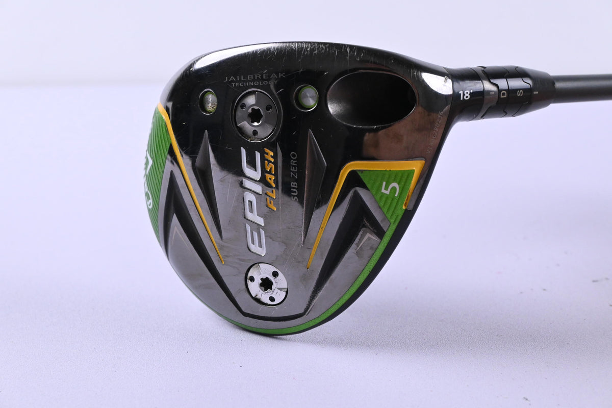 Callaway Epic Flash Sub Zero #5 Wood / 18 Degree / Stiff Flex Smoke Black 70