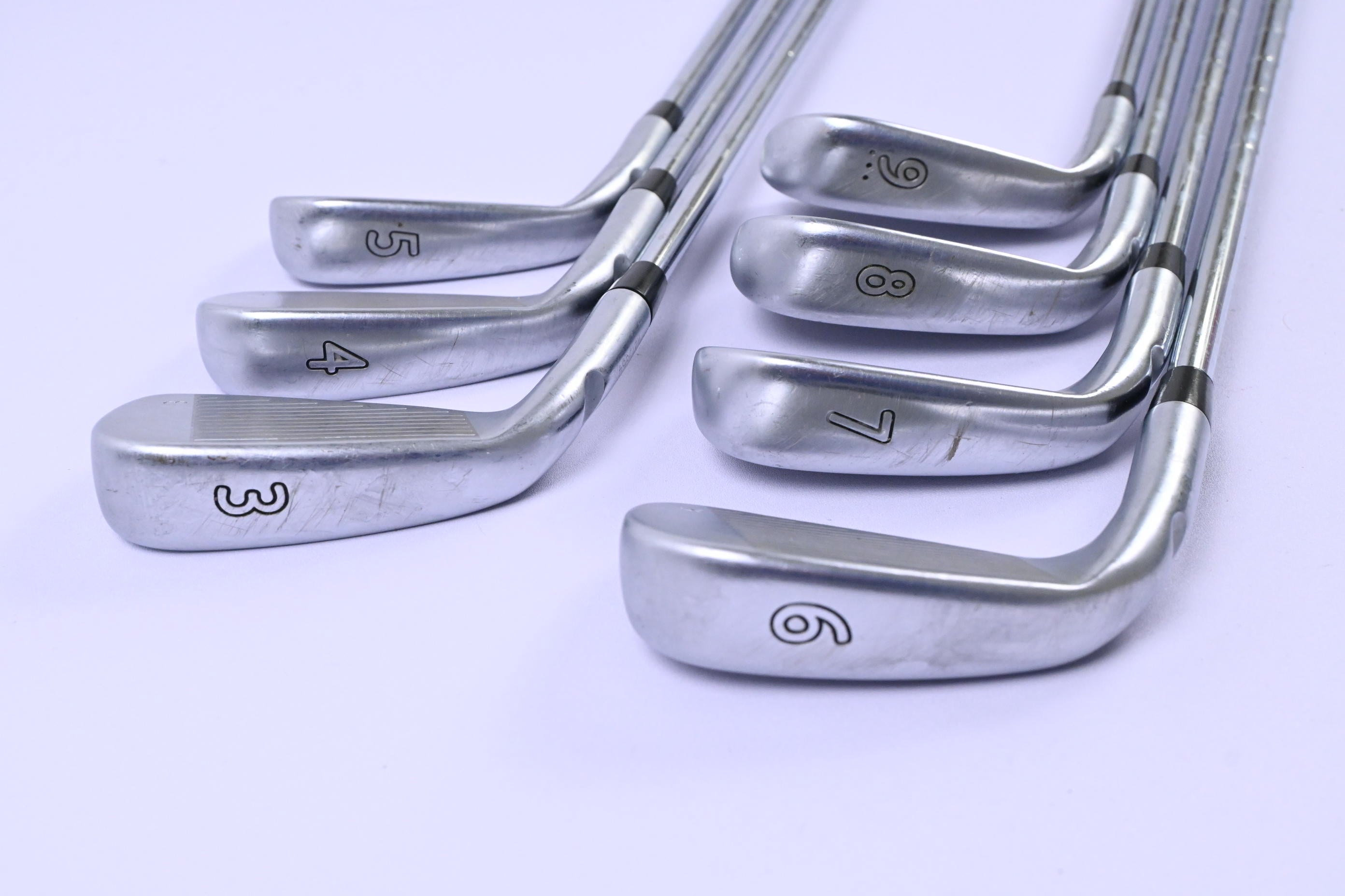Ping i200 Irons / 3-9i / Silver Dot / X-Flex KBS Tour 130 Shafts
