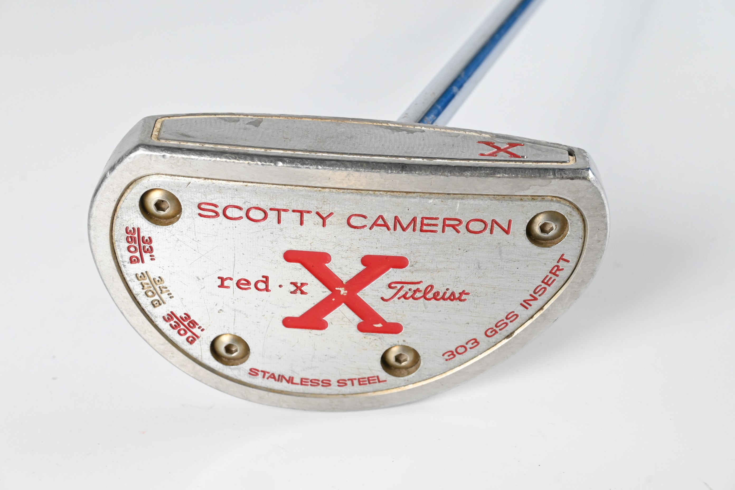 Scotty Cameron Red X Putter / 34 Inch