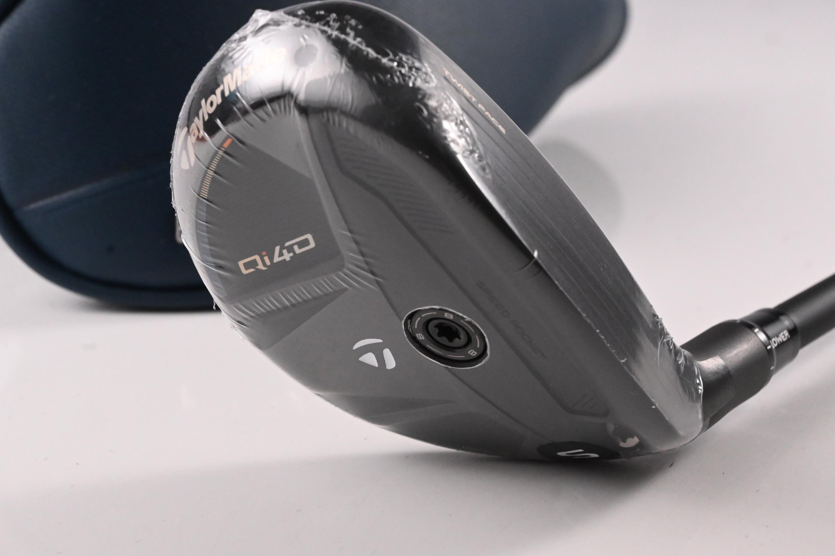 Taylormade Qi4D #3 Hybrid / 19 Degree / Stiff Flex Reax KBS 75 Shaft