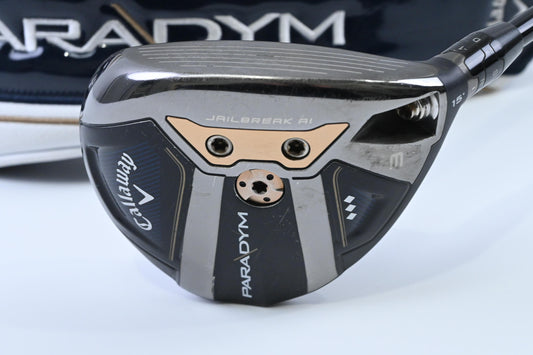 Callaway Paradym Triple Diamond #3 Wood / 15 Degree / X-Flex HZRDUS Gen4 Black