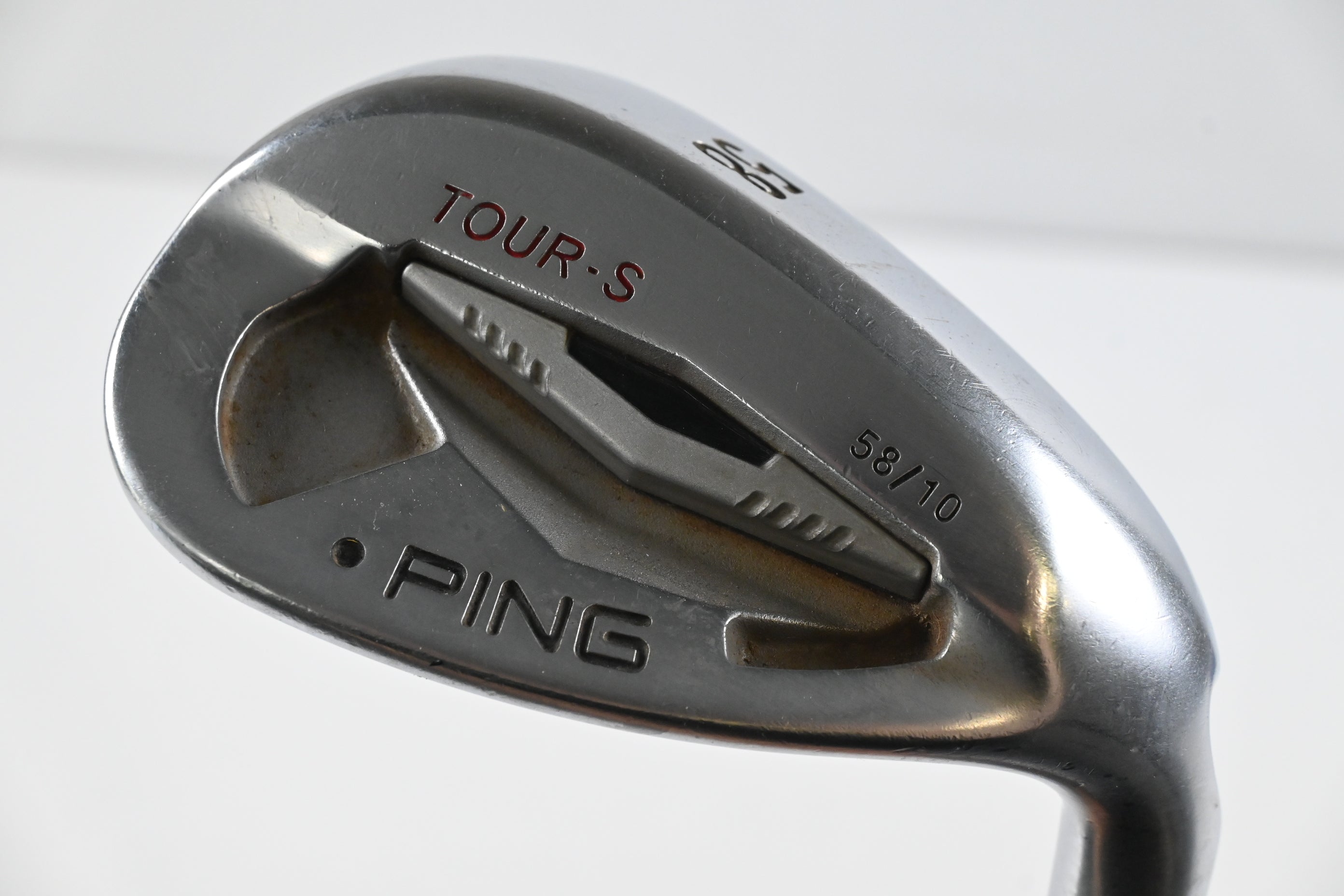 Ping Tour-S Lob Wedge / 58 Degree / Black Dot / Stiff Flex Steel Shaft