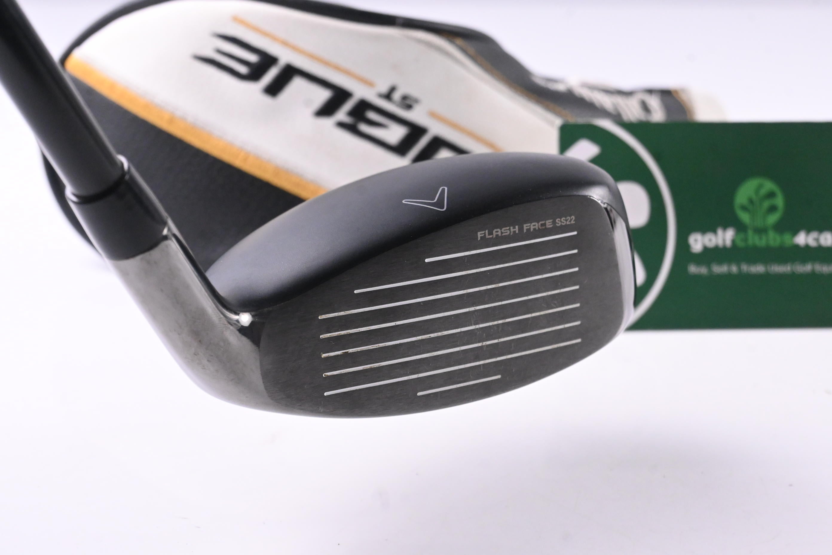 Left Hand Callaway Rogue ST Max OS #3 Hybrid / 19 Degree / Regular Flex Tensei