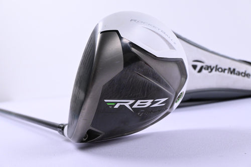 Left Hand Taylormade RBZ Driver / 10.5 Degree / Stiff Flex RIP Phenom 60 Shaft