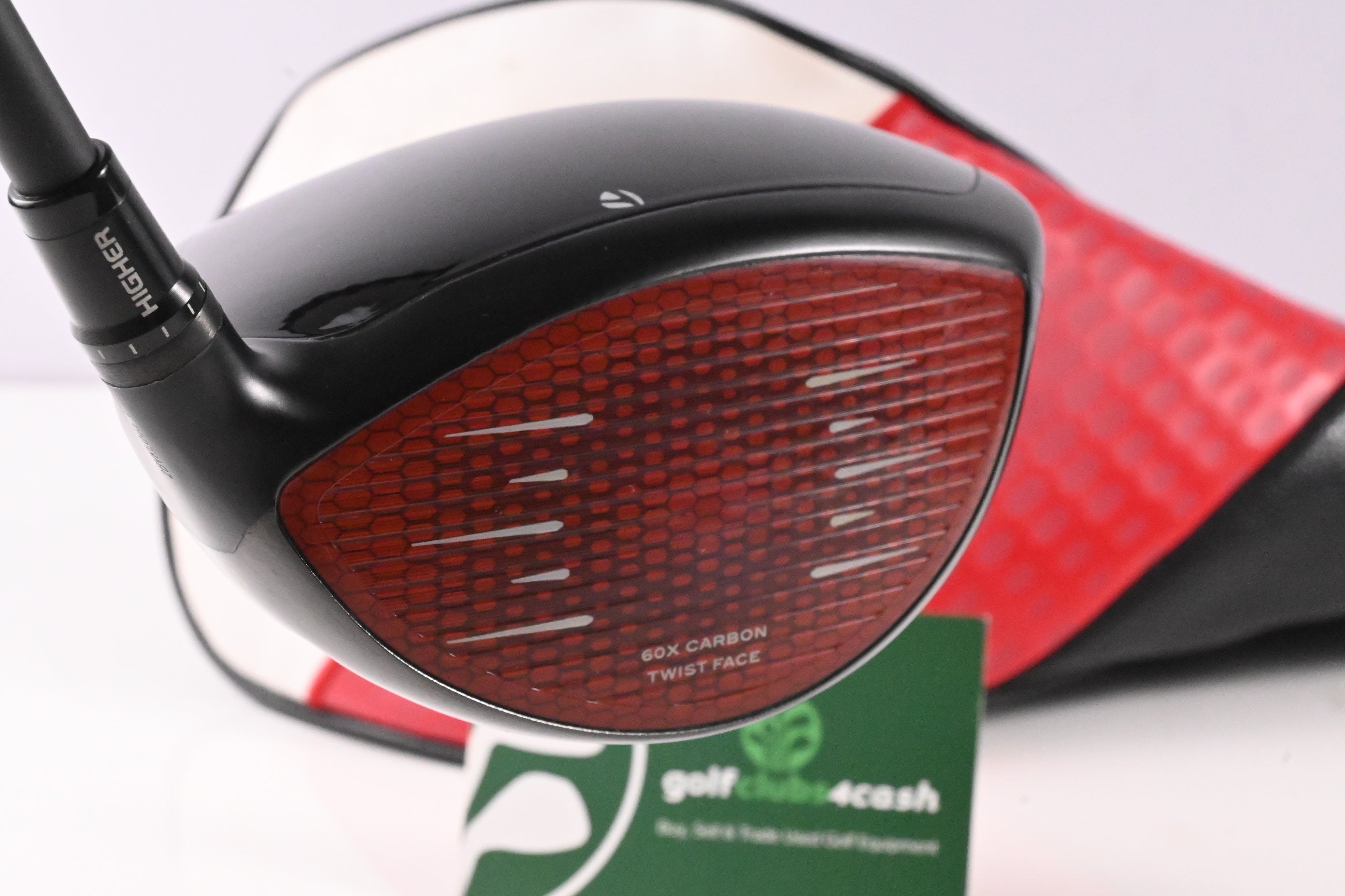 Left Hand Taylormade Stealth 2 Plus Driver / 9 Degree / X-Flex HZRDUS Black 70