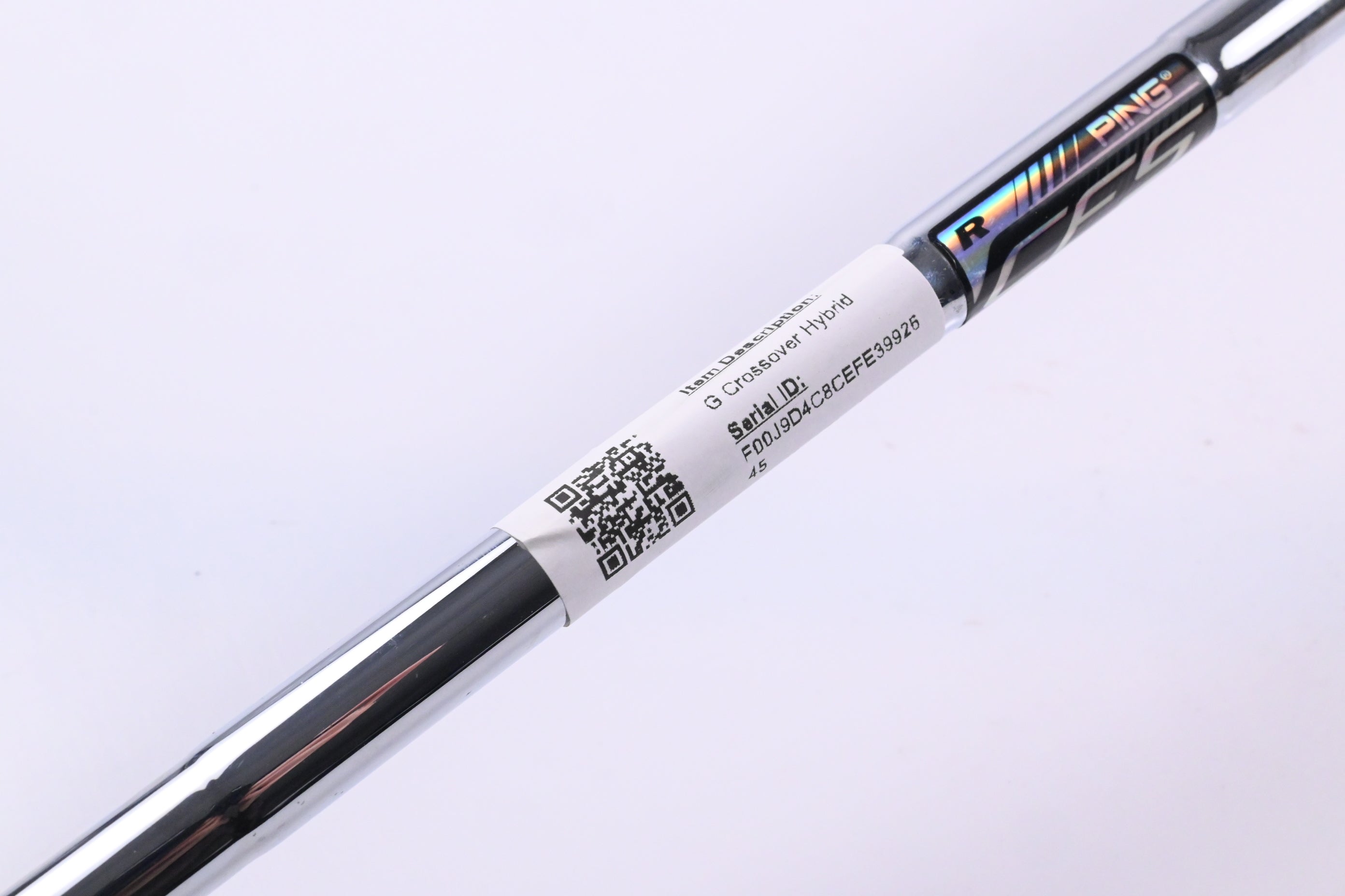 Ping G Crossover #4 Hybrid / 21 Degree / Regular Flex Ping CFS Distance Shaft