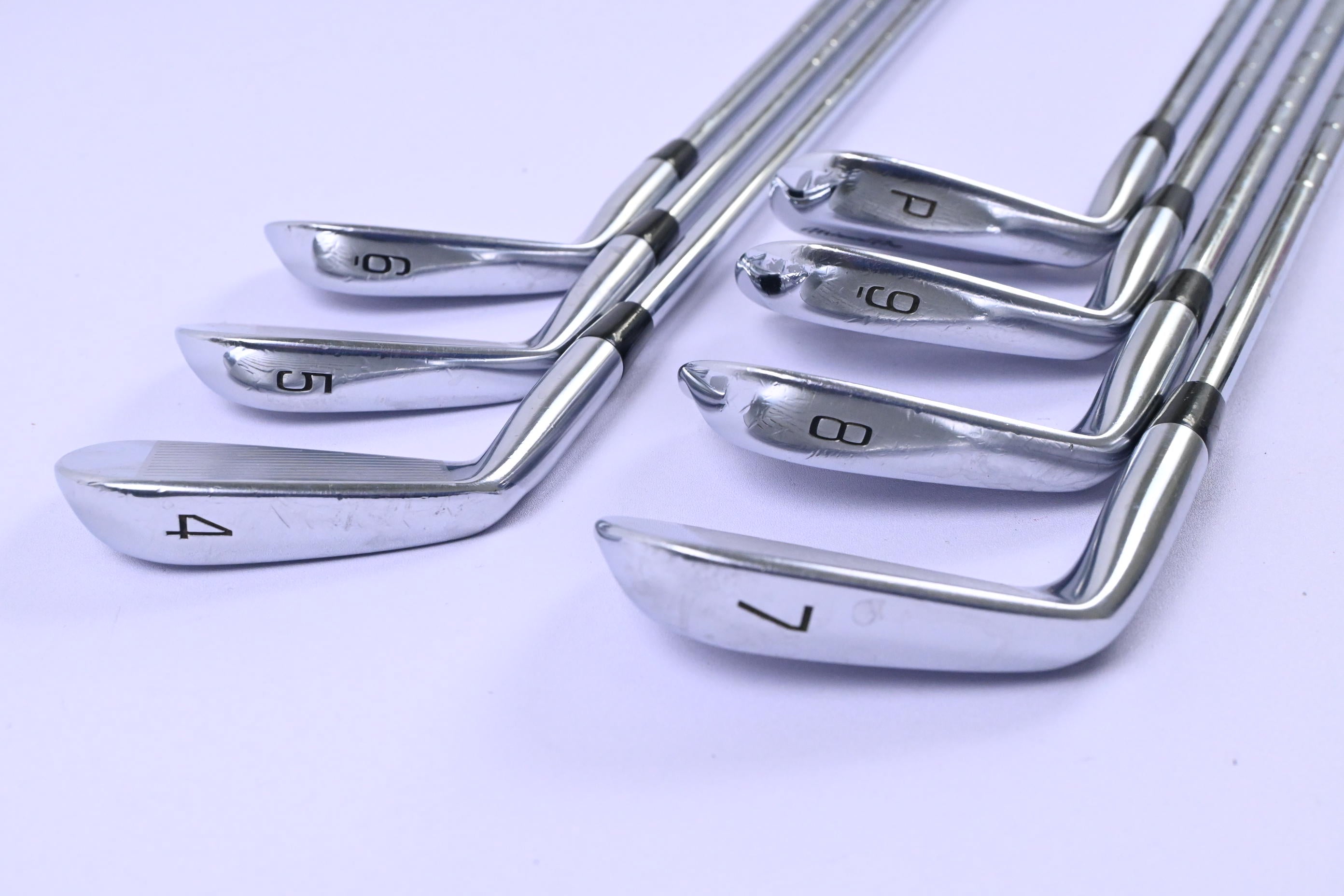 Mizuno Pro 221 Irons / 4-PW / X-Flex KBS Tour Shafts