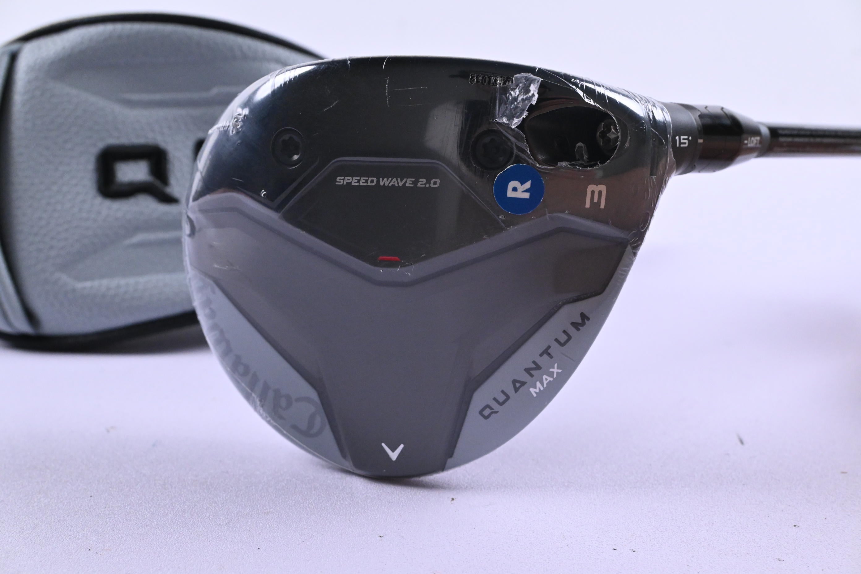 Callaway Quantum Max #3 Wood / 15 Degree / Regular Flex Denali Frost Silver 60