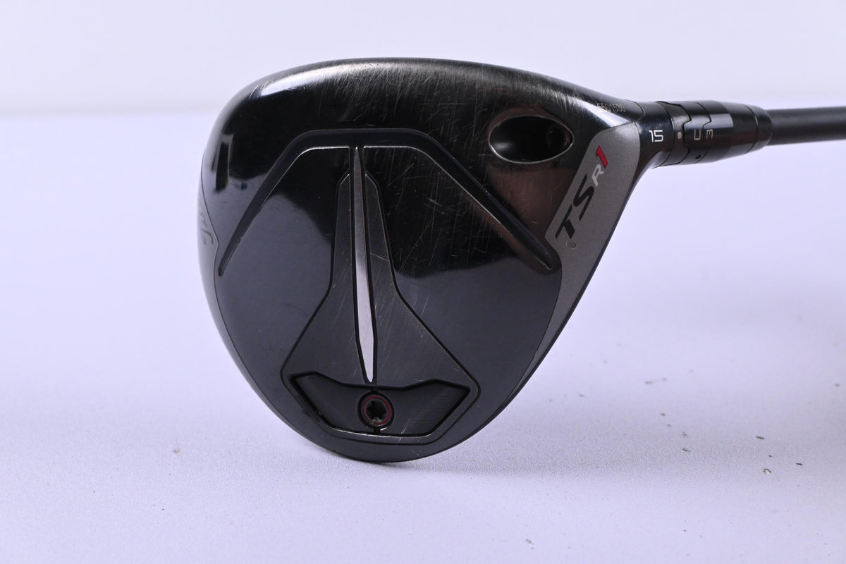 Titleist TSR1 #3 Wood / 15 Degree / Stiff Flex Tensei 1K Blue 65 Shaft