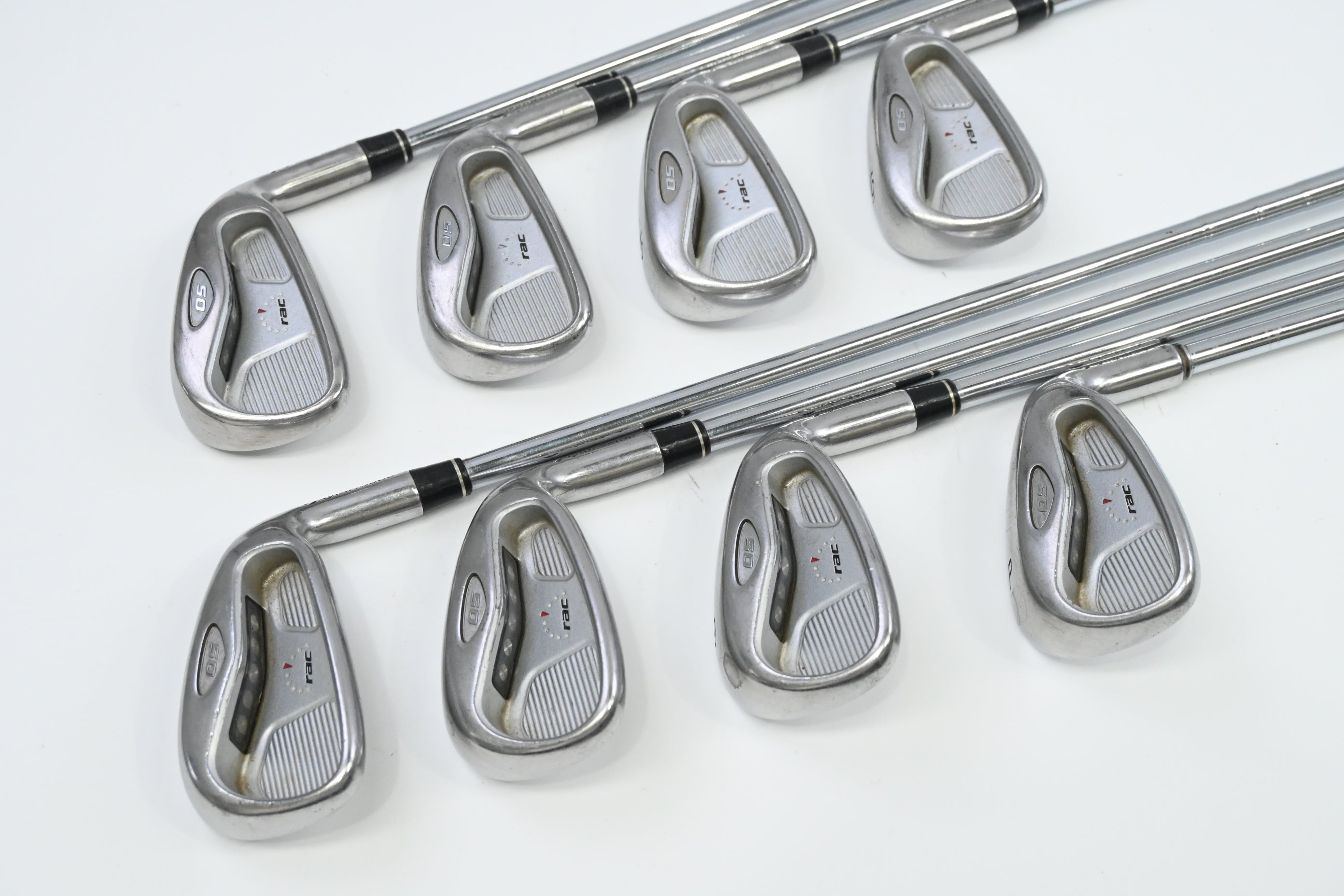 Taylormade RAC OS Irons / 3-PW / Regular Flex T-Step Ultralite 90 Shafts