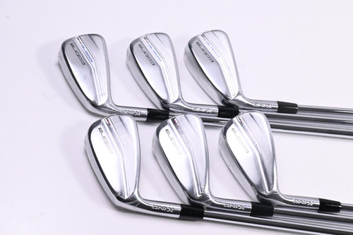 Left Hand Cobra King Tec One Length Irons / 5-PW / Regular Flex KBS $-Taper Lite
