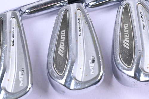 Mizuno MP-58 Irons / 3-PW / Regular Flex Dynamic Gold R300 Shafts
