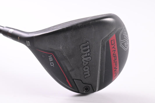 Left Hand Wilson Dynapower 2023 #5 Wood / 18 Degree / Regular Flex HZRDUS Smoke