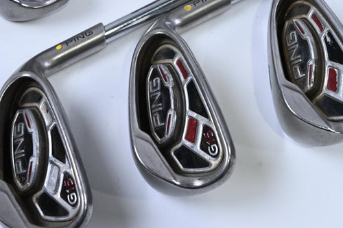 Ping G15 Irons / 4-PW+SW / Yellow Dot / Regular Flex Ping AWT Shafts