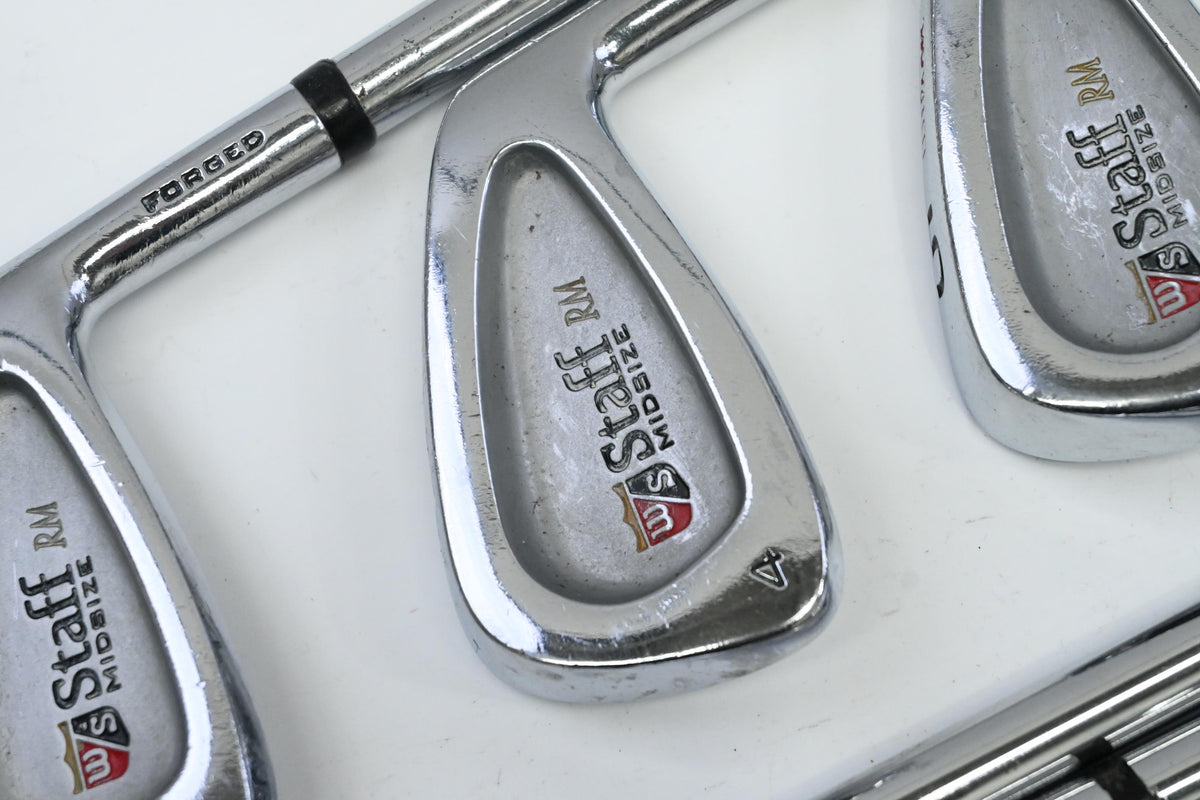 Wilson RM Forged Irons / 3-PW / Regular Flex Steel Shafts