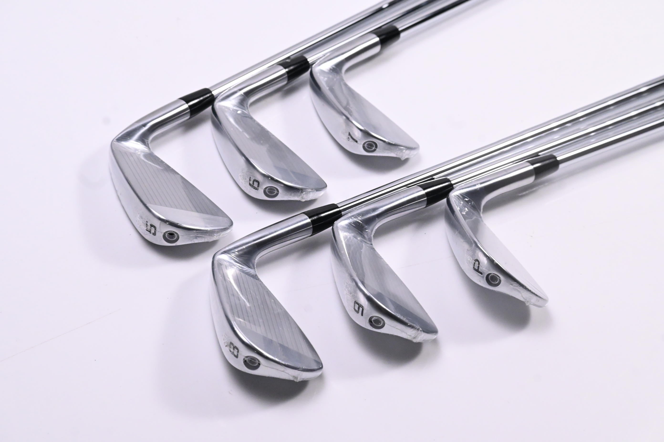 Left Hand Cobra King Tec One Length Irons / 5-PW / Regular Flex KBS $-Taper Lite