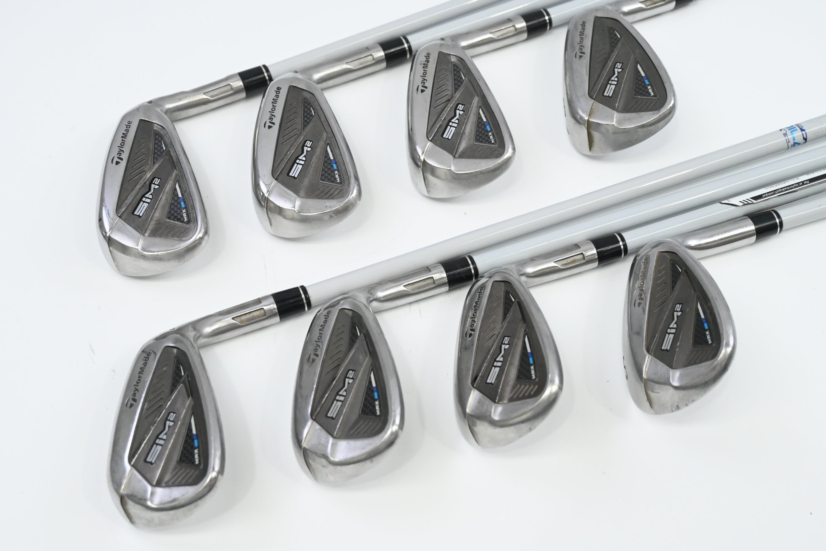 Ladies Taylormade SIM2 Max Irons / 5-PW+AW+SW / Ladies Flex Aldila NV 45 Shaft