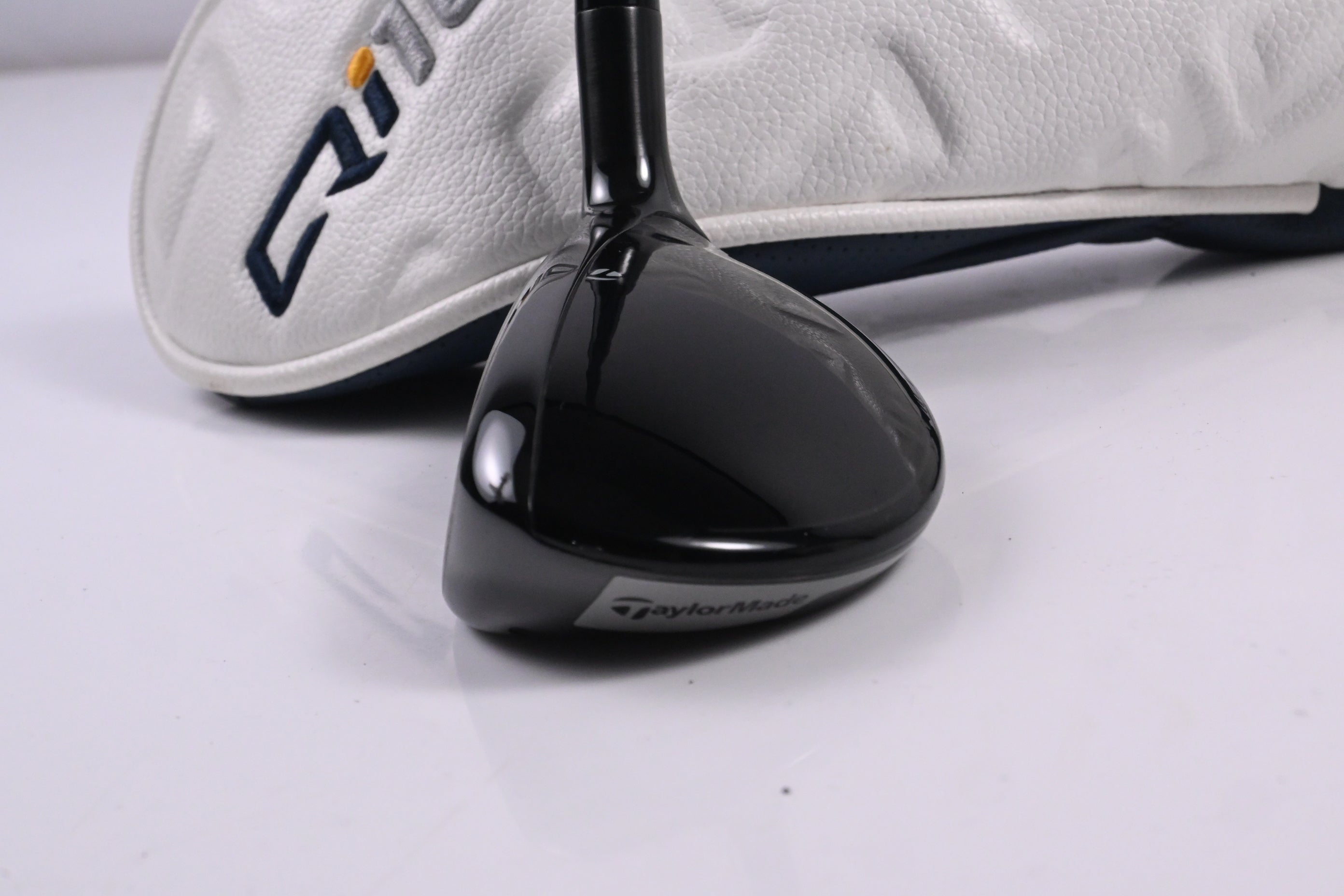 Left Hand Taylormade Qi10 #3 Hybrid / 19 Degree / Stiff Flex Ventus TR Blue 7