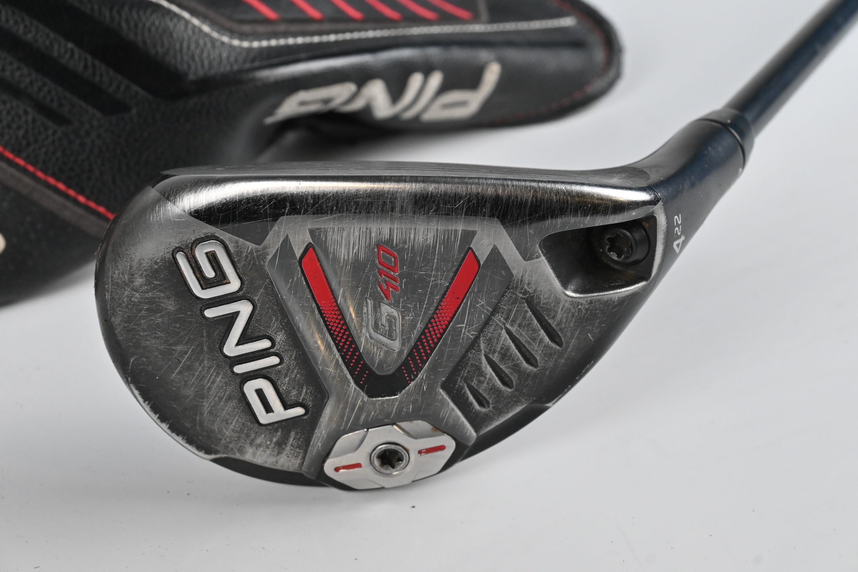 Ping G410 #4 Hybrid / 22 Degree / Regular Flex Ping Alta CB Red 70 Shaft