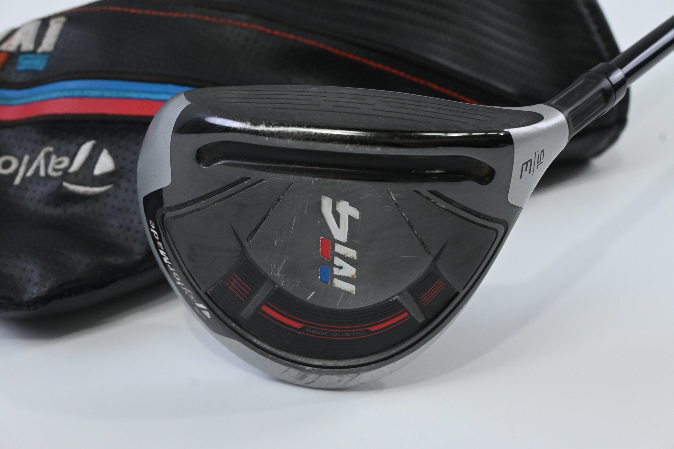 Taylormade M4 #3 Wood / 15 Degree / Stiff Flex Fujikura Atmos Red 6 Shaft