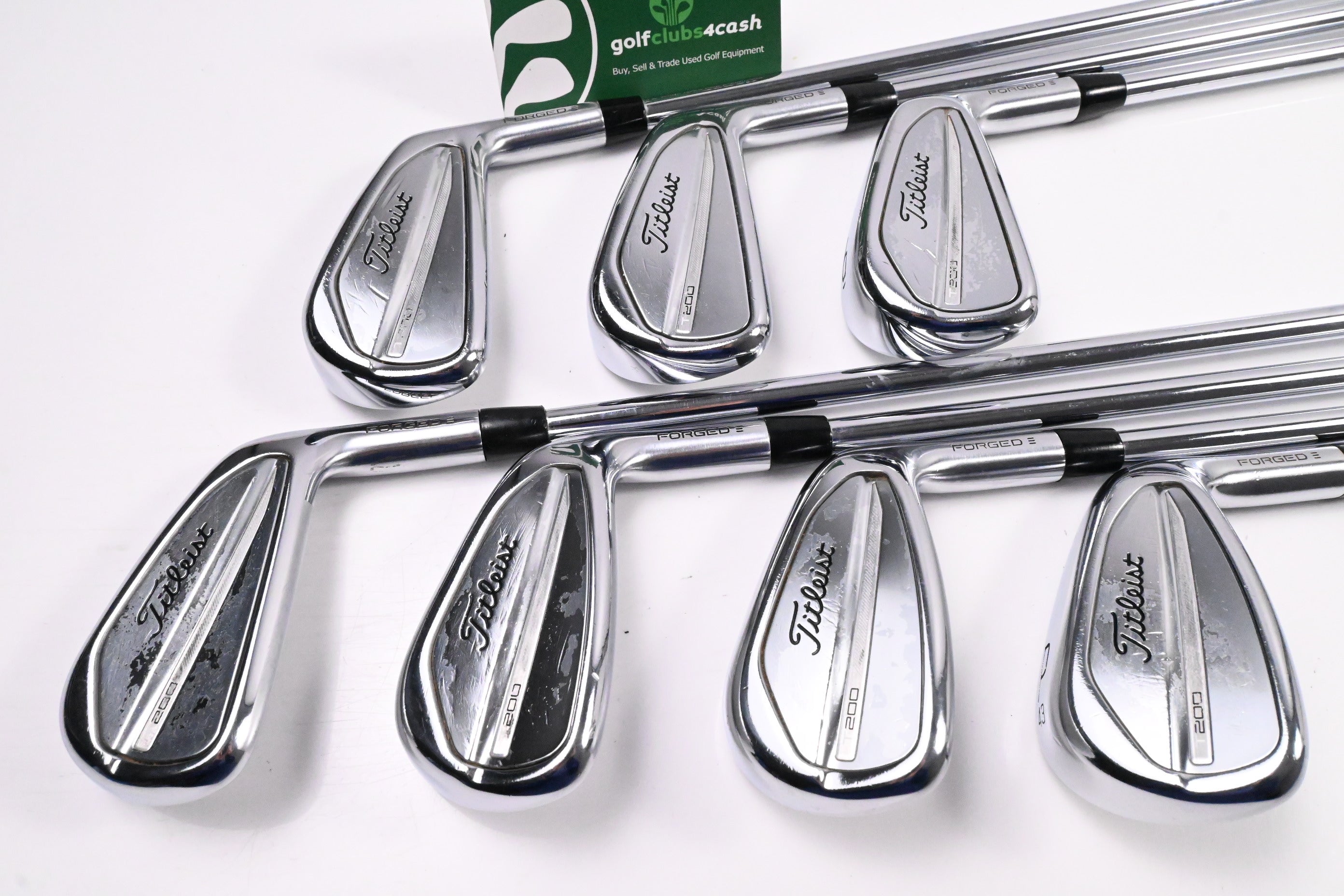 Titleist T200 2023 Irons / 4-PW / Regular Flex AMT Red R300 Shafts