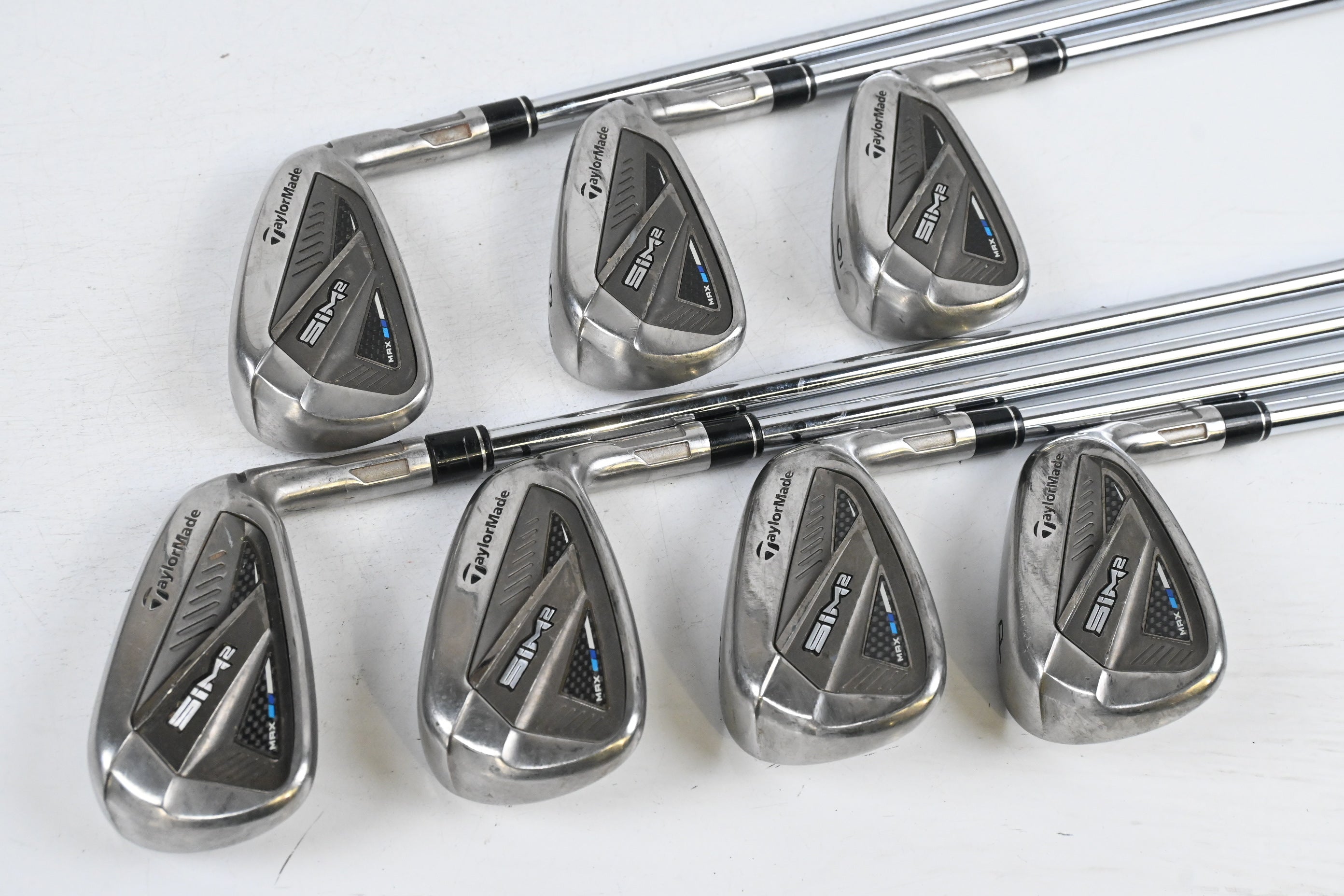 Taylormade SIM2 Max Irons / 4-PW / Regular Flex KBS MAX MT 85 Shafts