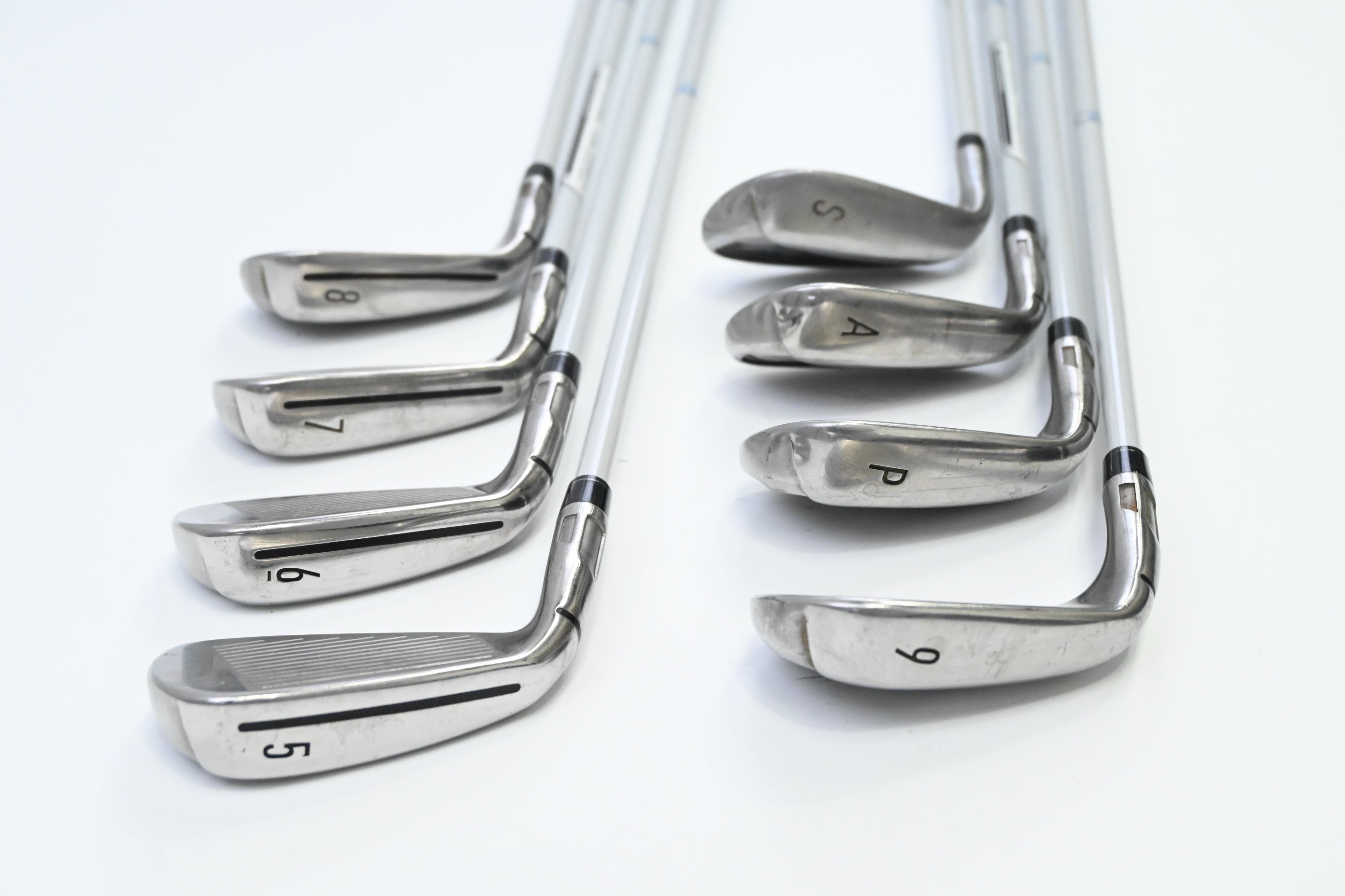 Ladies Taylormade SIM2 Max Irons / 5-PW+AW+SW / Ladies Flex Aldila NV 45 Shaft