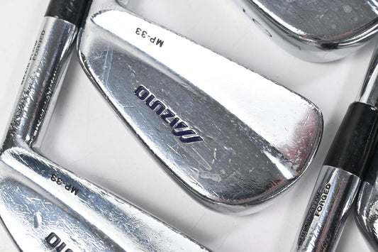 Mizuno MP-33 Irons / 3-PW / Regular Flex Steel Shafts