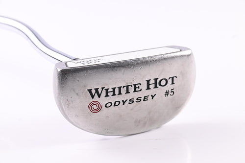 Left Hand Odyssey White Hot #5 Putter / 35 Inch