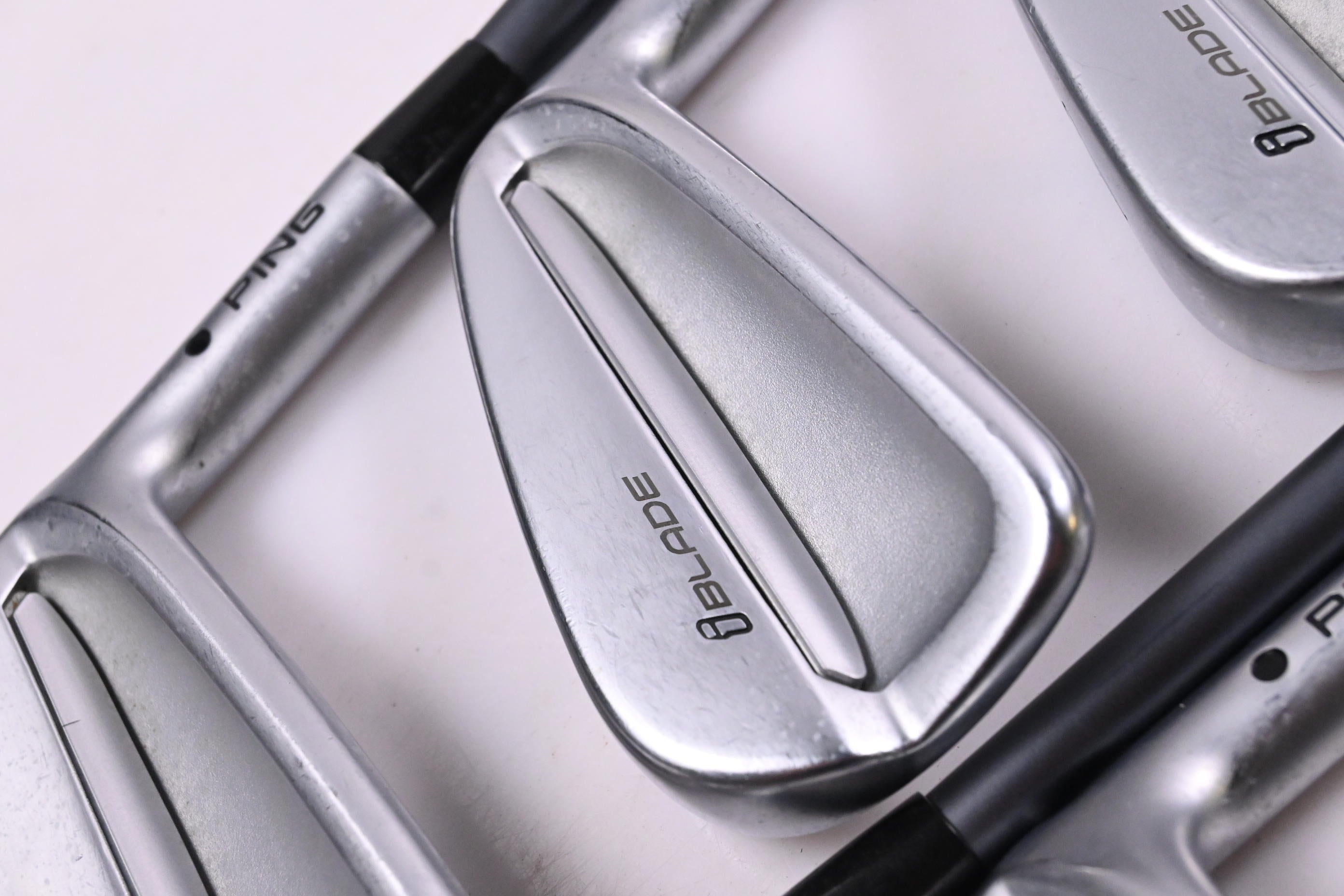 Ping iBlade Irons / 5-PW / Black Dot / Stiff Flex Ping CFS 80 Shaft