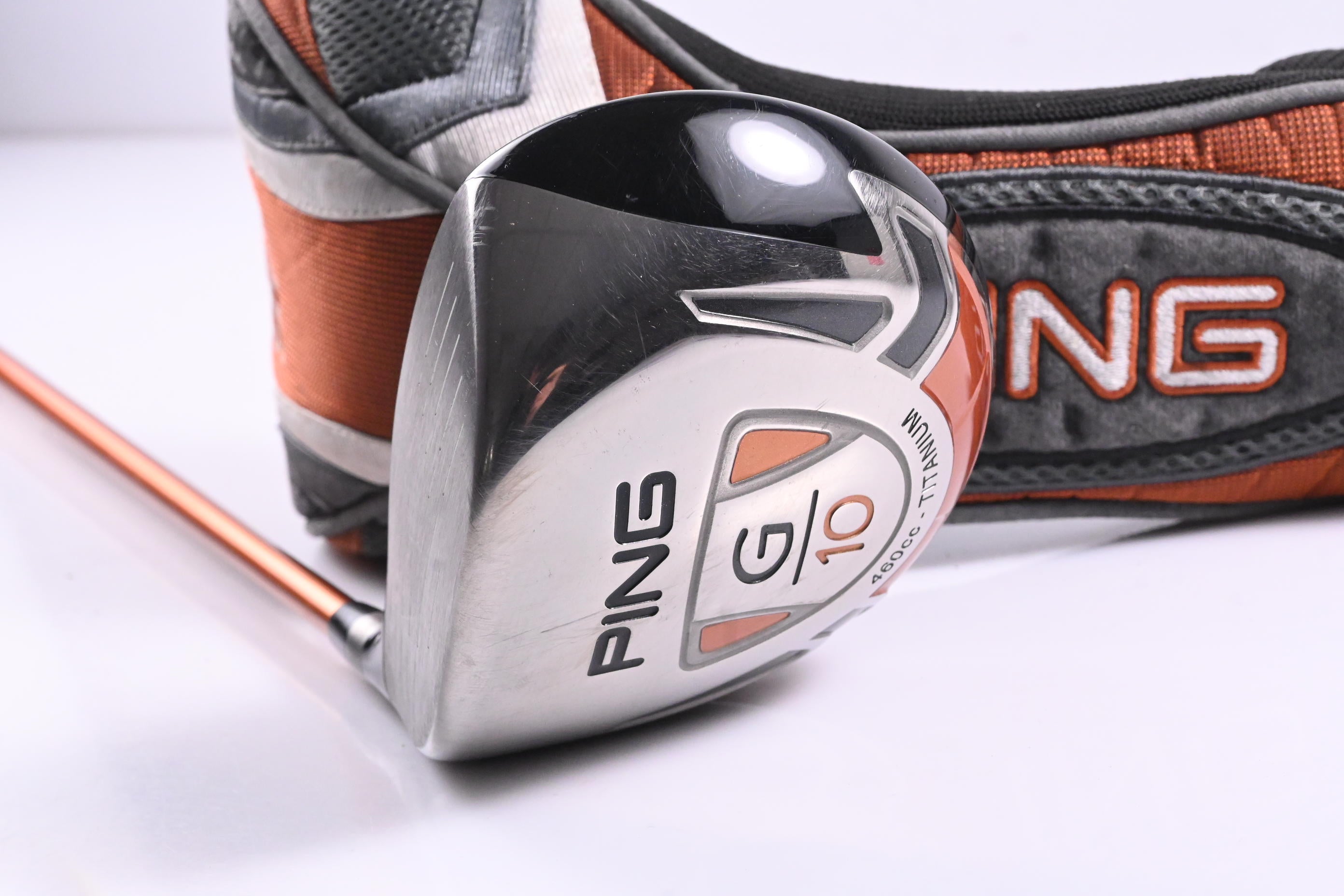 Left Hand Ping G10 Driver / 10.5 Degree / Regular Flex Ping TFC 129 Shaft
