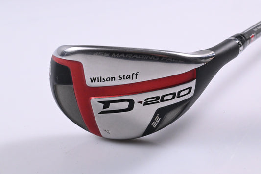 Wilson D200 #4 Hybrid / 22 Degree / Senior Flex UST Mamiya Elements 54