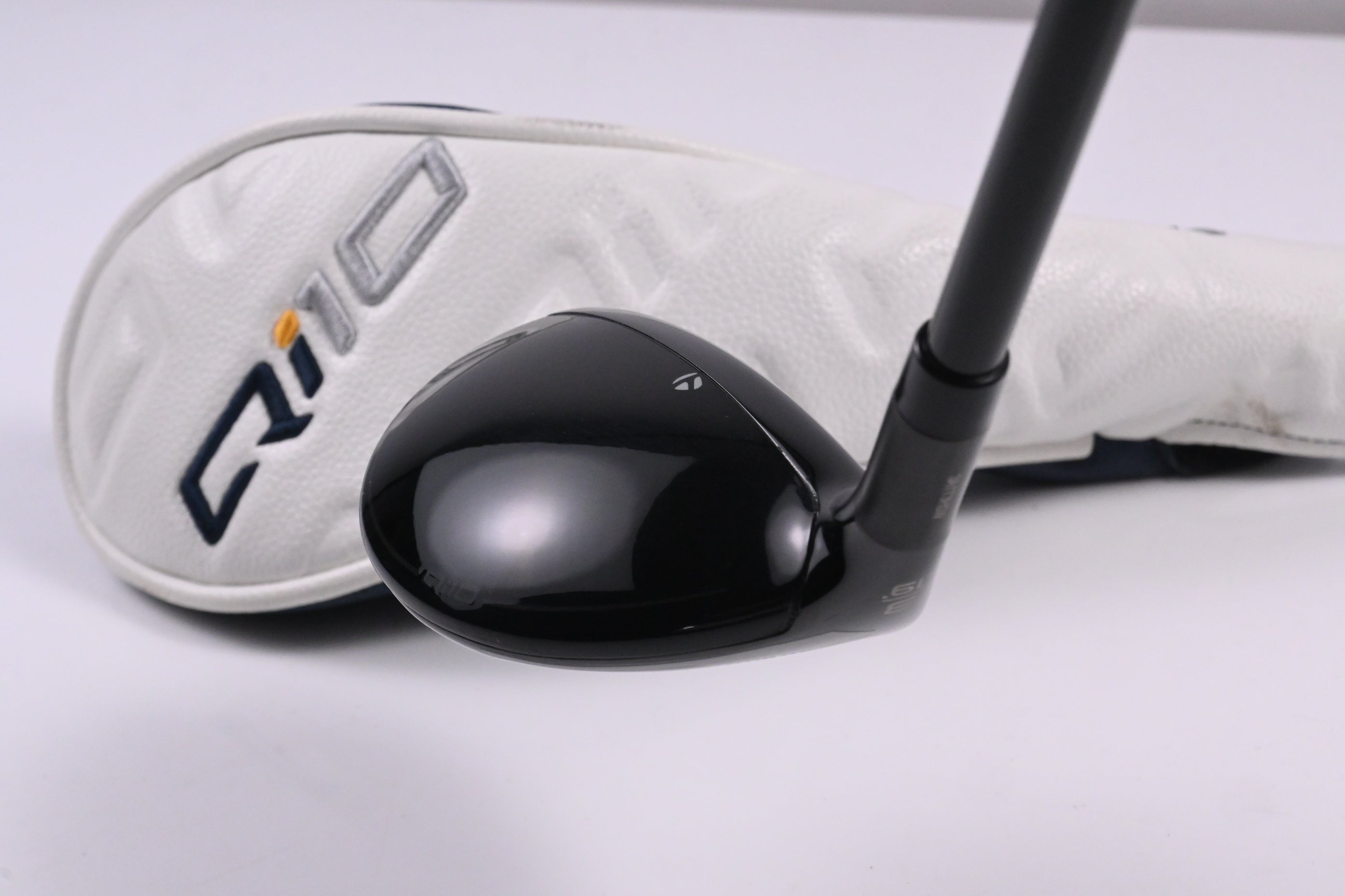 Left Hand Taylormade Qi10 #3 Hybrid / 19 Degree / Stiff Flex Ventus TR Blue 7