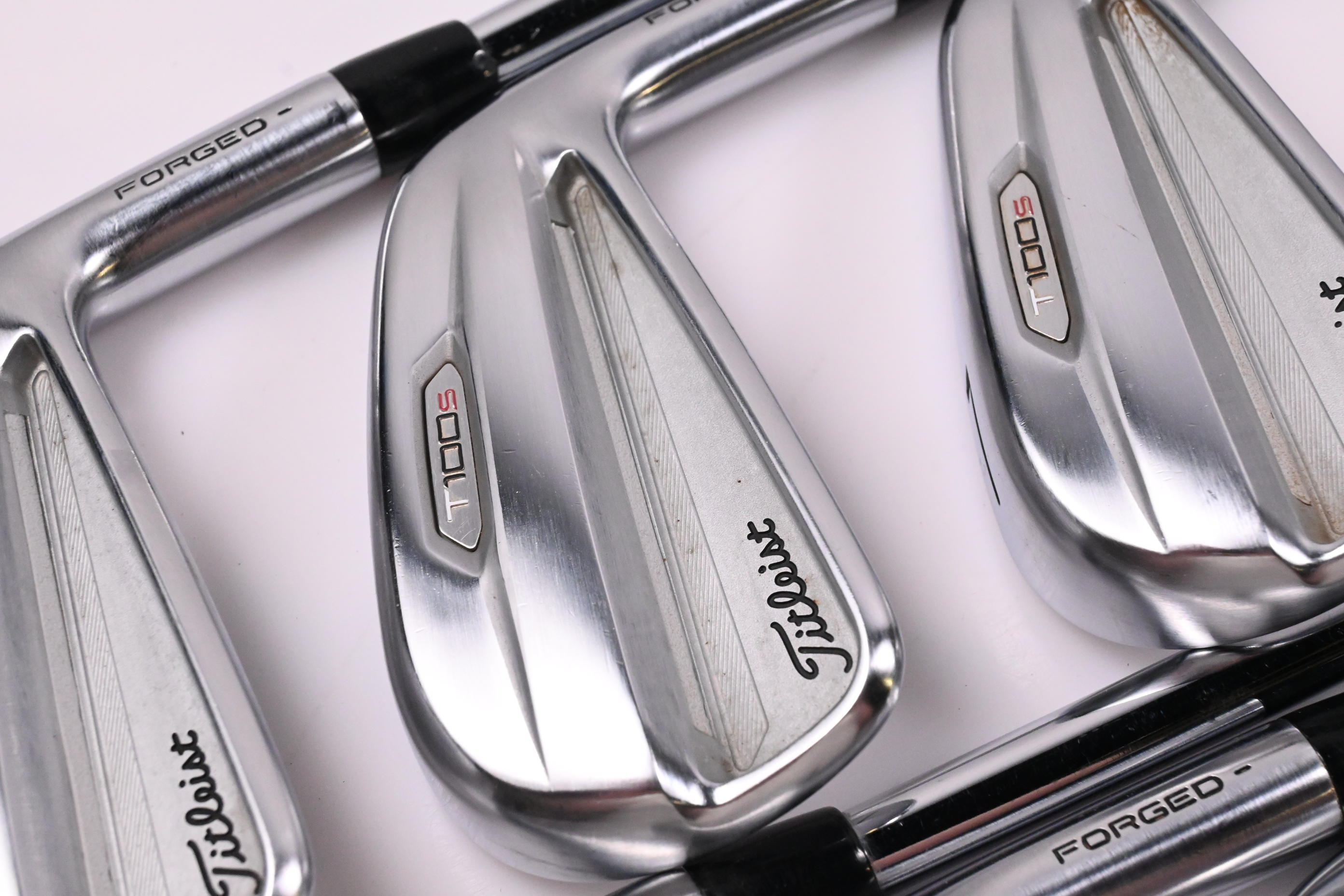 Titleist T100.S 2021 Irons / 5-PW+48° / Regular Flex KBS Tour Shafts