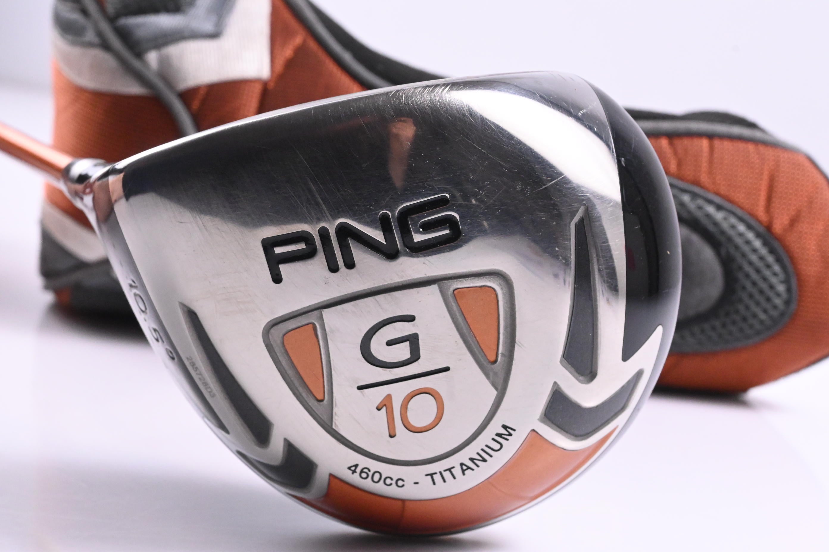 Left Hand Ping G10 Driver / 10.5 Degree / Regular Flex Ping TFC 129 Shaft