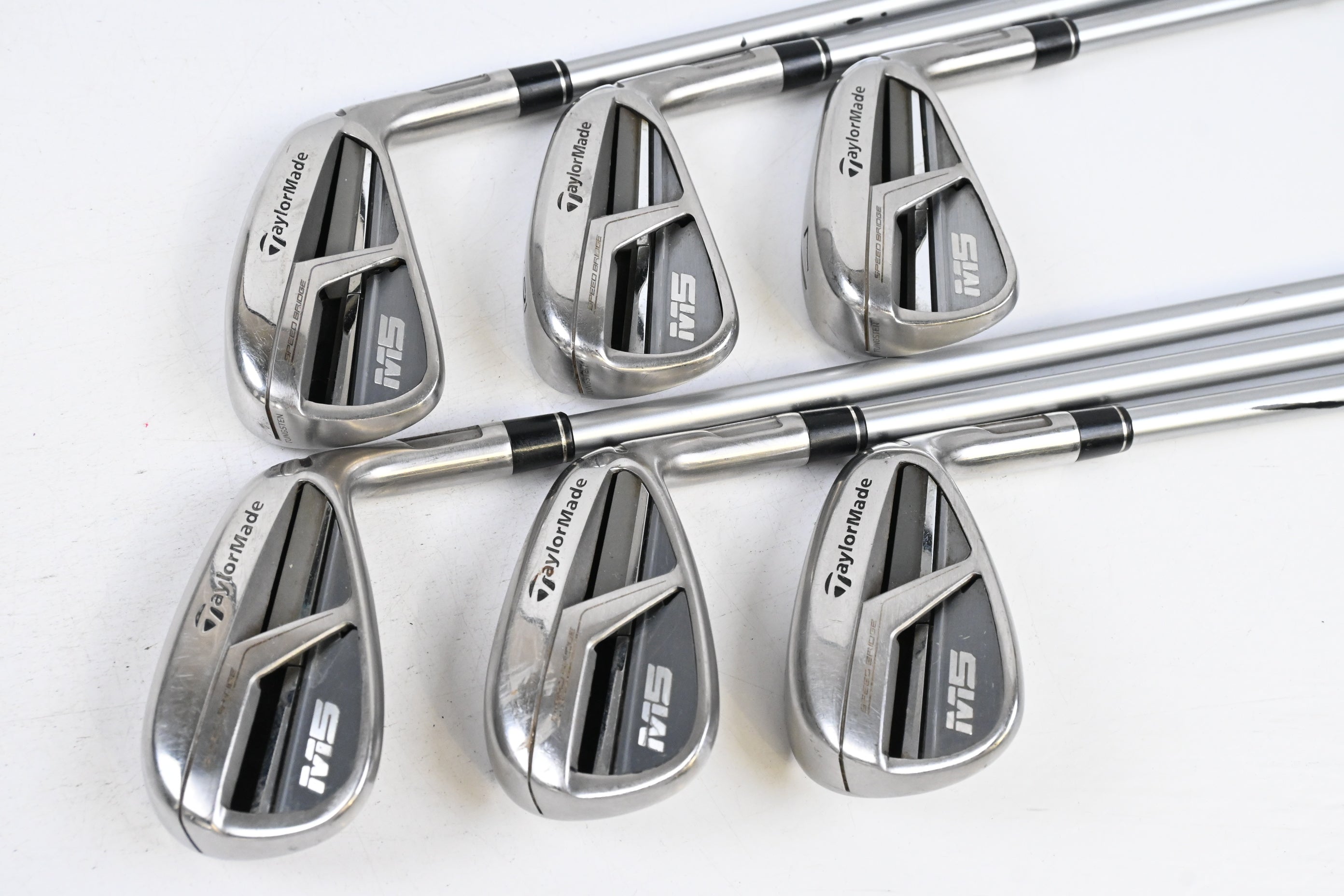 Taylormade M5 Irons / 5-PW / Regular Flex Tensei CK Red 70 Shafts