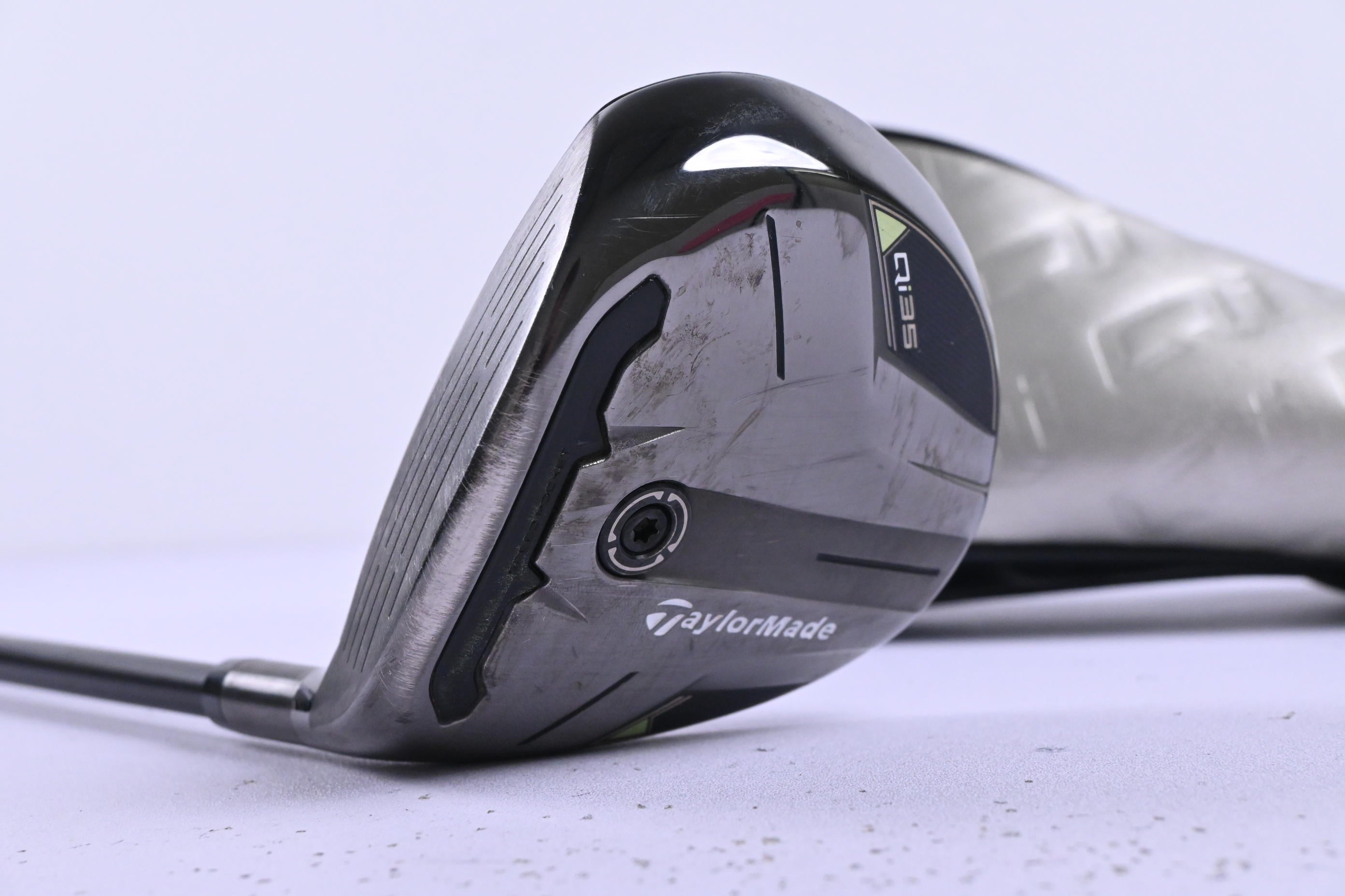 Left Hand Taylormade Qi35 #7 Wood / 21 Degree / Stiff Flex Fujikura Ventus Blue