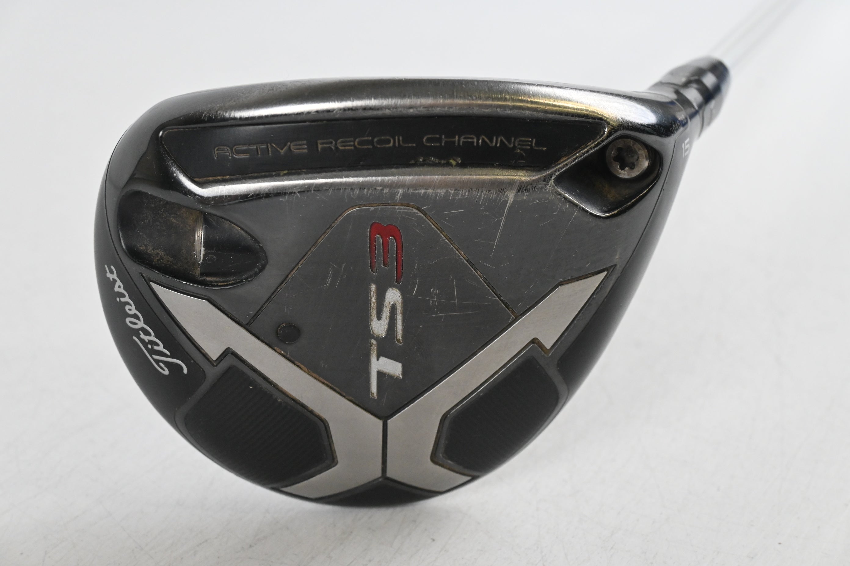 Titleist TS3 #3 Wood / 15 Degree / Senior Flex Aldila Ascent 40 Shaft
