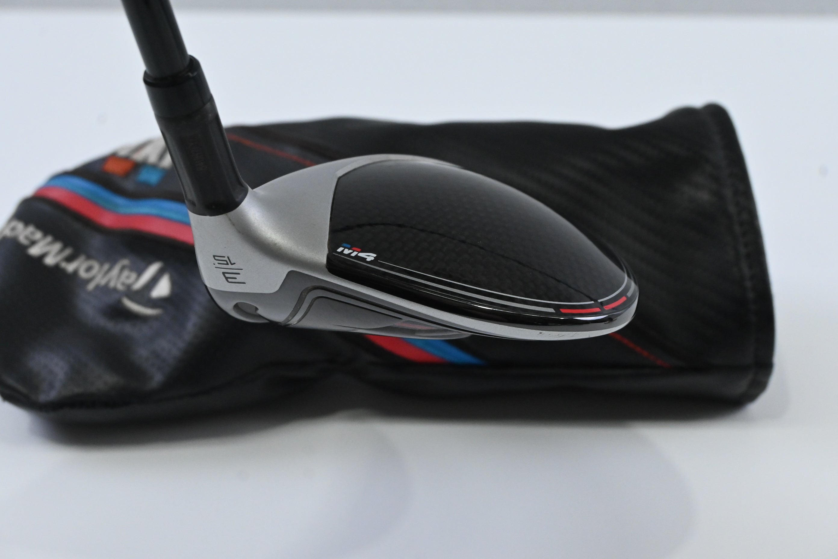 Taylormade M4 #3 Wood / 15 Degree / Stiff Flex Fujikura Atmos Red 6 Shaft