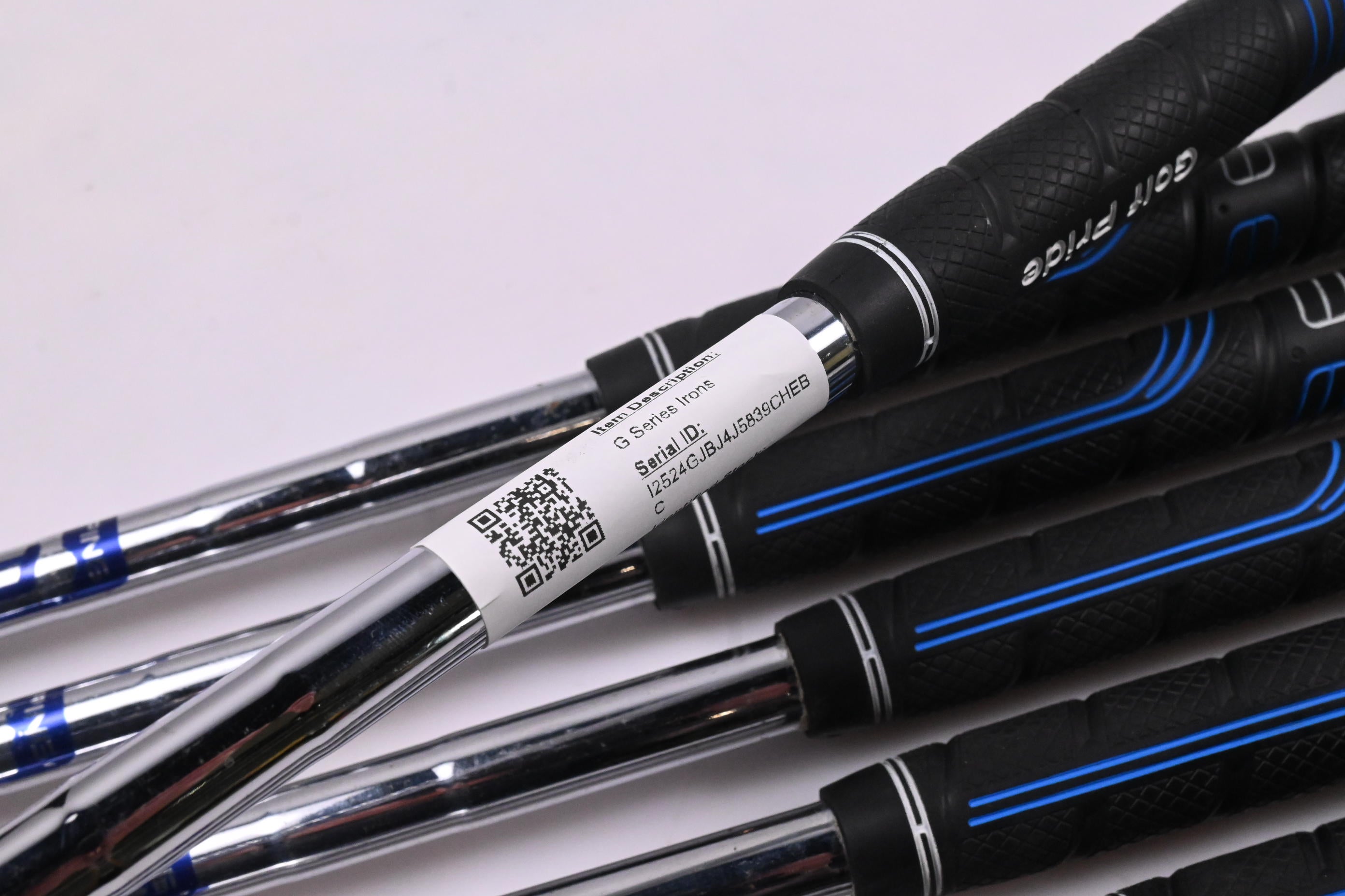 Ping G Series Irons / 5-PW+SW / Black Dot / Regular Flex Ping AWT 2.0 Shafts