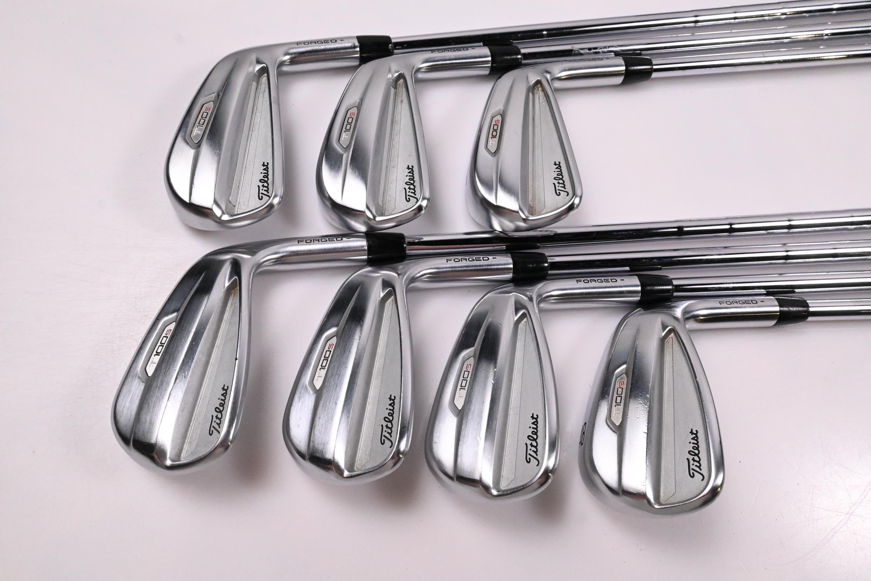 Titleist T100.S 2021 Irons / 5-PW+48° / Regular Flex KBS Tour Shafts