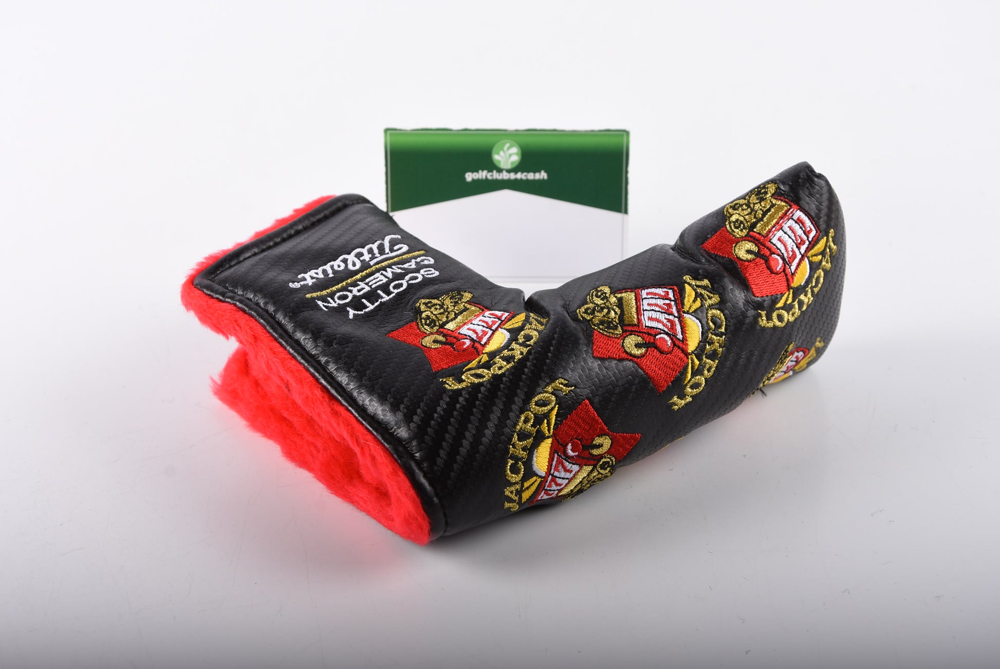 Scotty Cameron 2006 Las Vegas Jackpot Putter Cover / Blade / Black