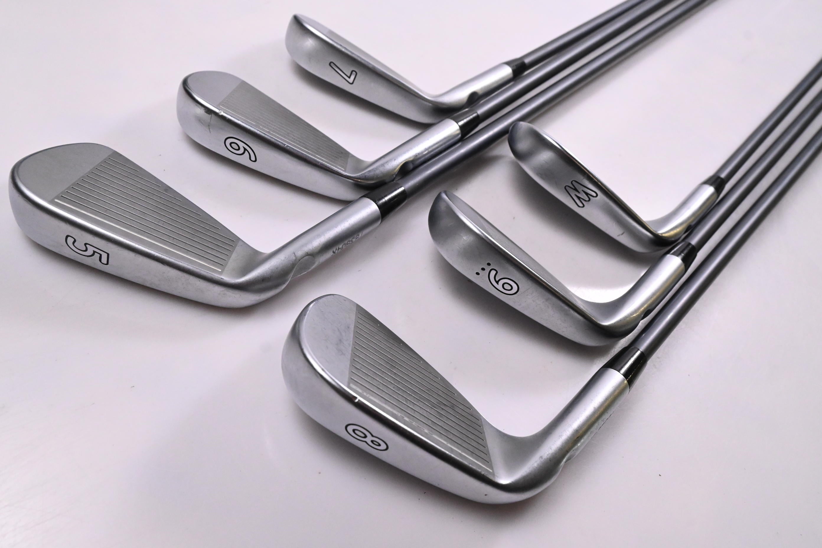Ping iBlade Irons / 5-PW / Black Dot / Stiff Flex Ping CFS 80 Shaft