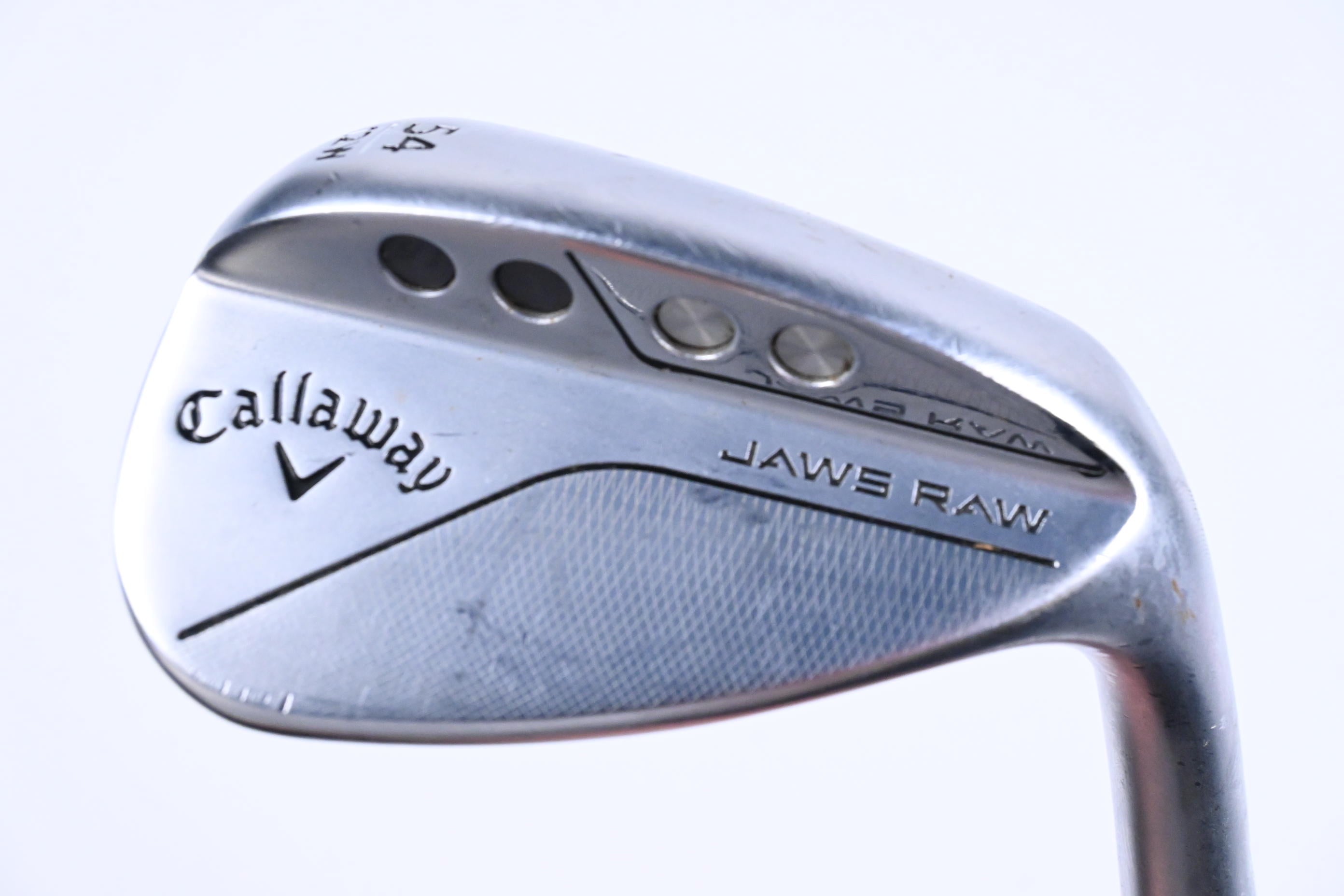 Callaway Jaws Raw Sand Wedge / 54 Degree / Wedge Flex Dynamic Gold Steel Shaft