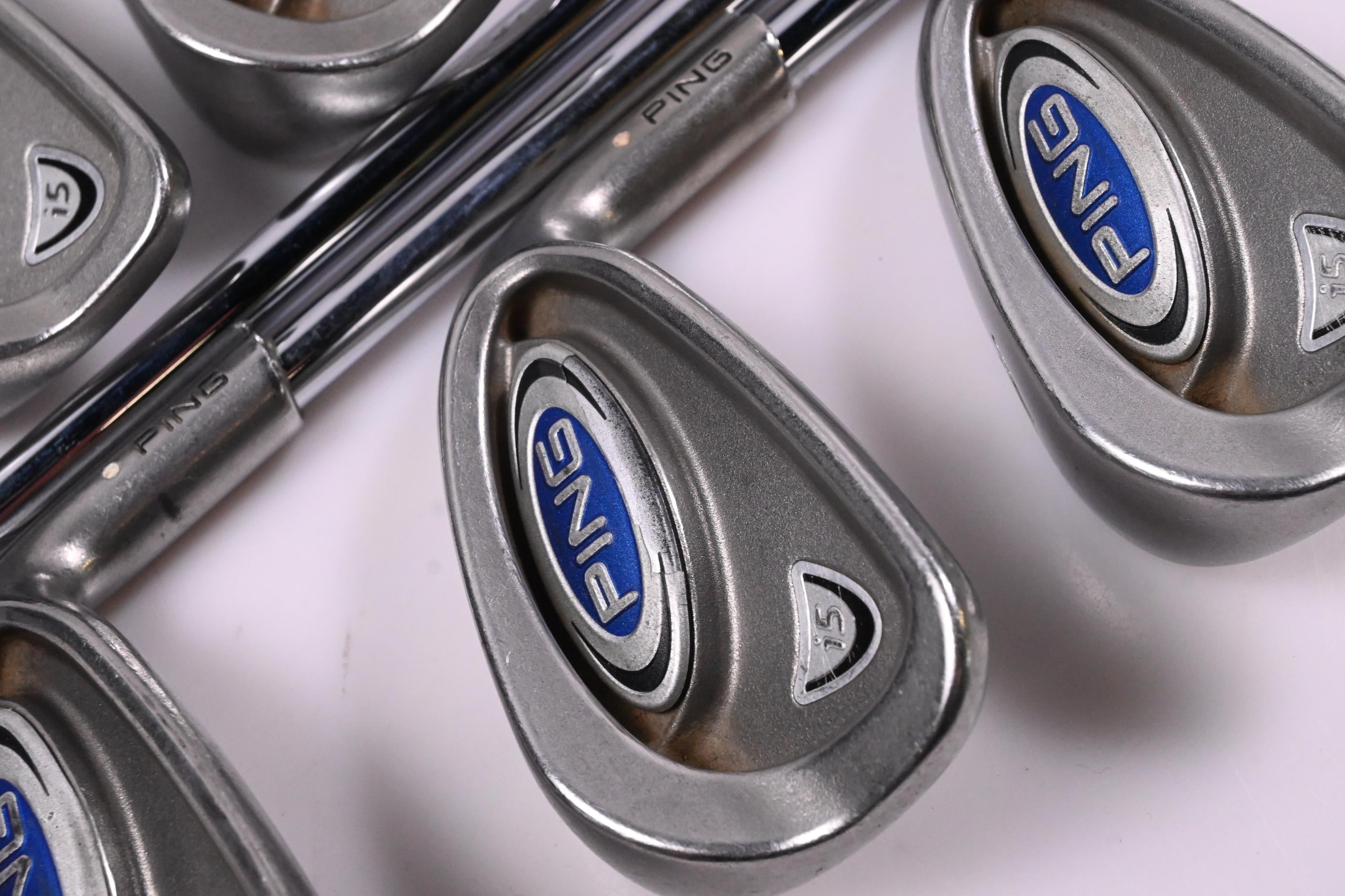 Ping i5 Irons / 4-PW / White Dot / Regular Flex True Temper Steel Shafts
