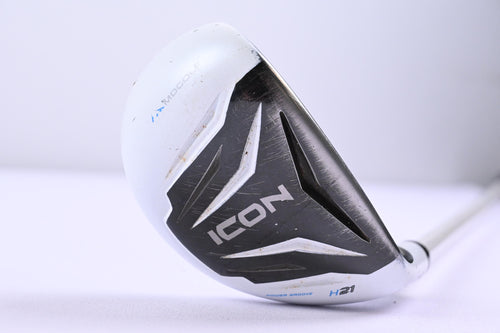 Ladies MD Golf Seve Icon #3 Hybrid / 21 Degree / Ladies Flex Kintaro Ciba Shaft