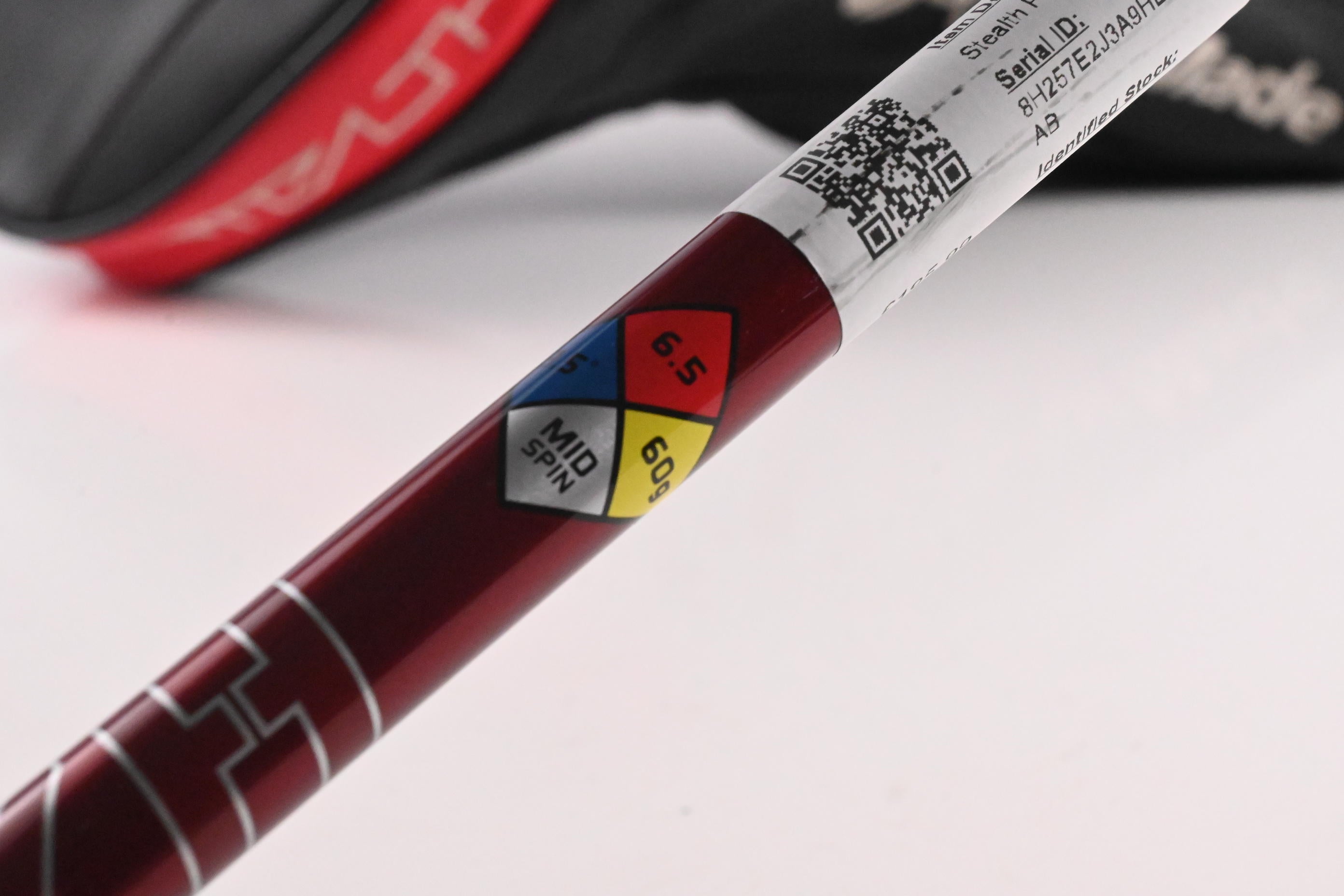 Taylormade Stealth Plus Driver / 8 Degree / X-Flex HZRDUS Smoke RDX Red 60 Shaft