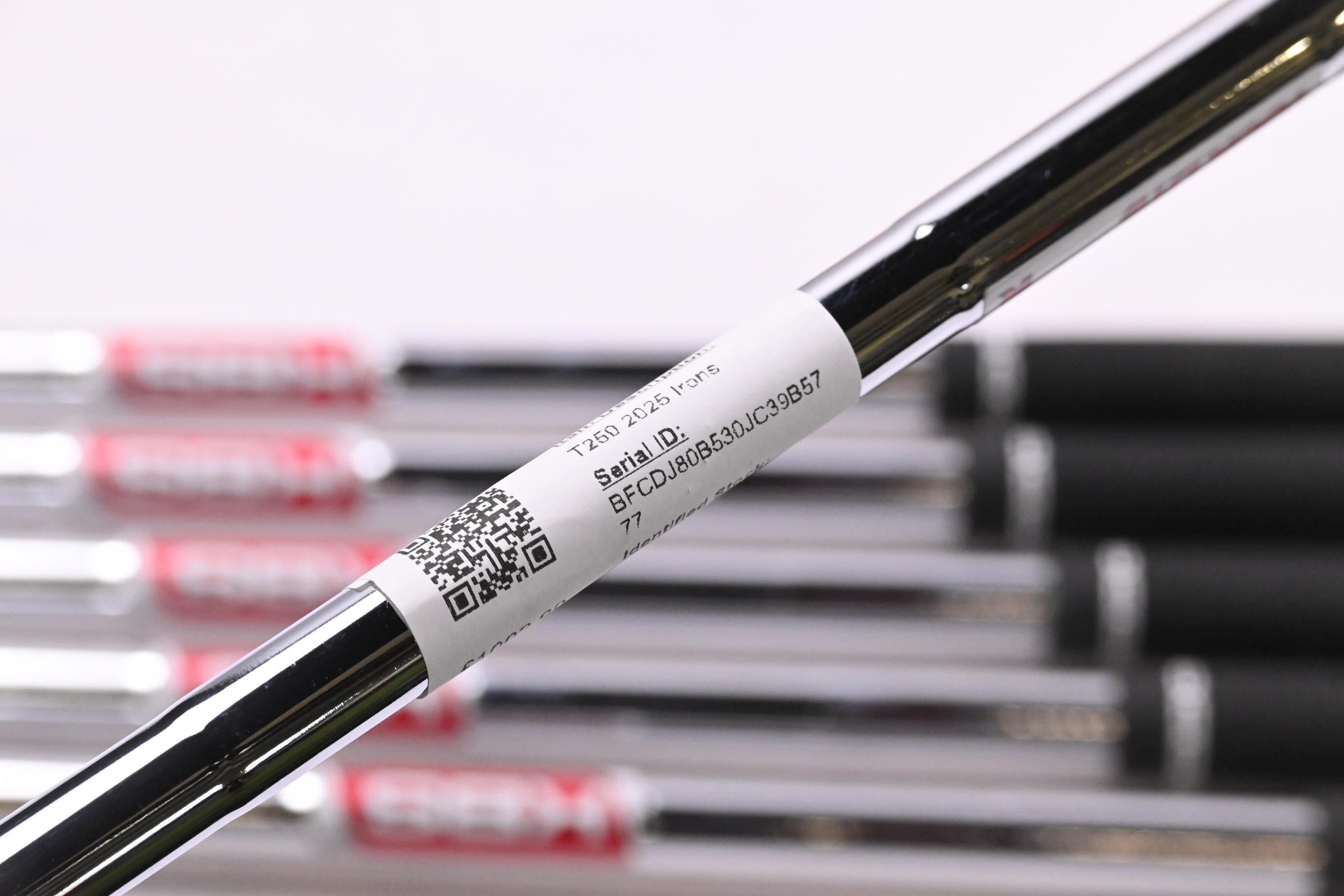Titleist T250 2025 Irons / 5-PW / Regular Flex KBS Tour Lite Shafts