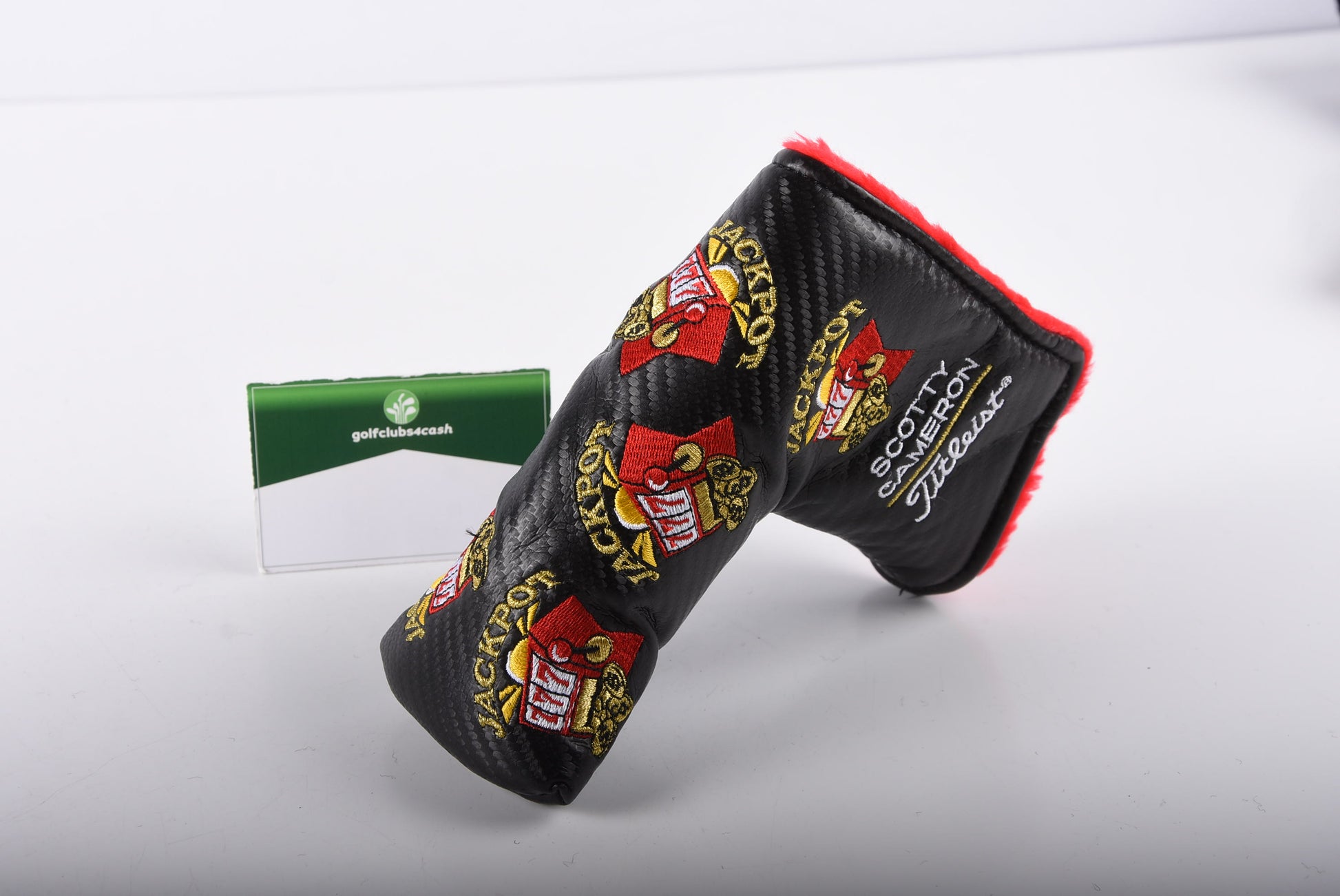 Scotty Cameron 2006 Las Vegas Jackpot Putter Cover / Blade / Black