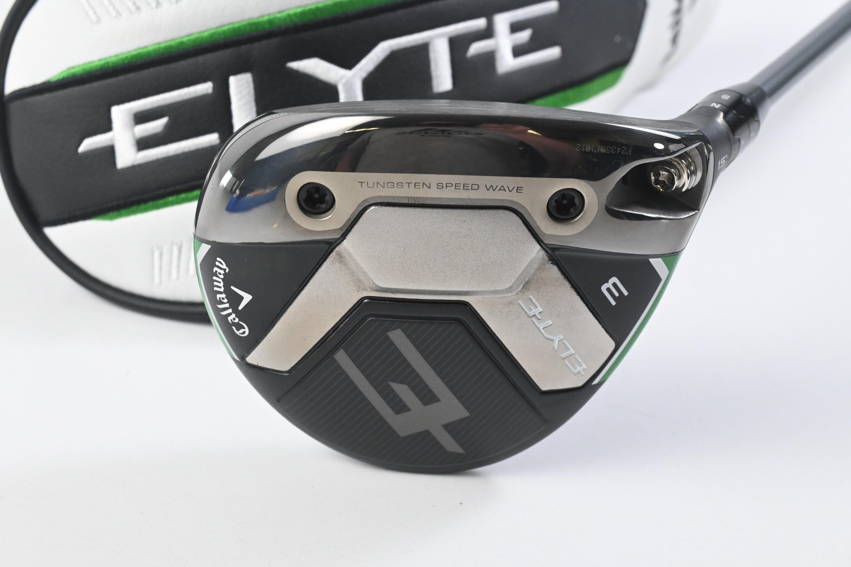 Callaway Elyte #3 Wood / 15 Degree / Stiff Flex Denali Charcoal 60 Shaft